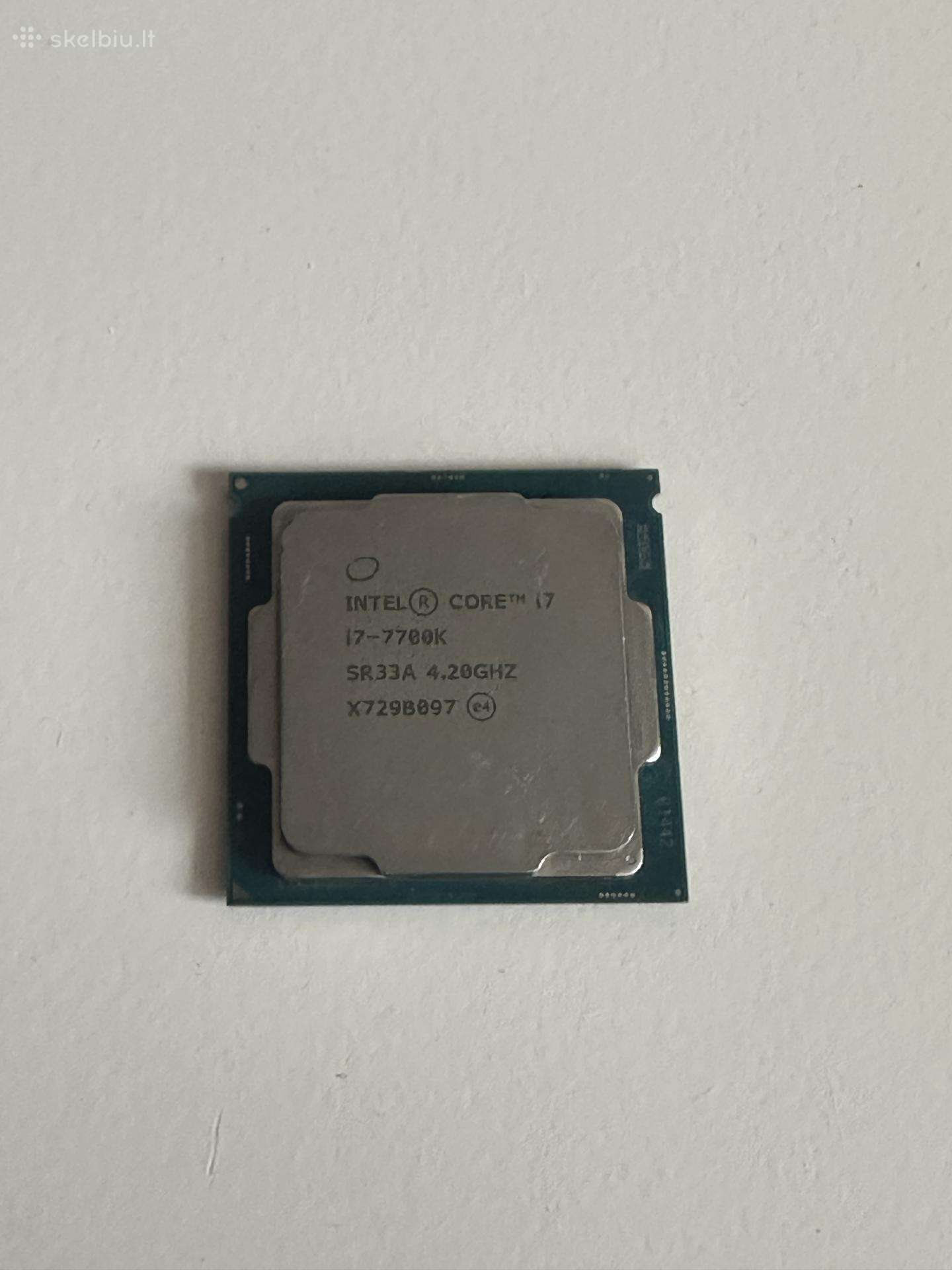 I7-7700k 4c 8t 4,5ghz
