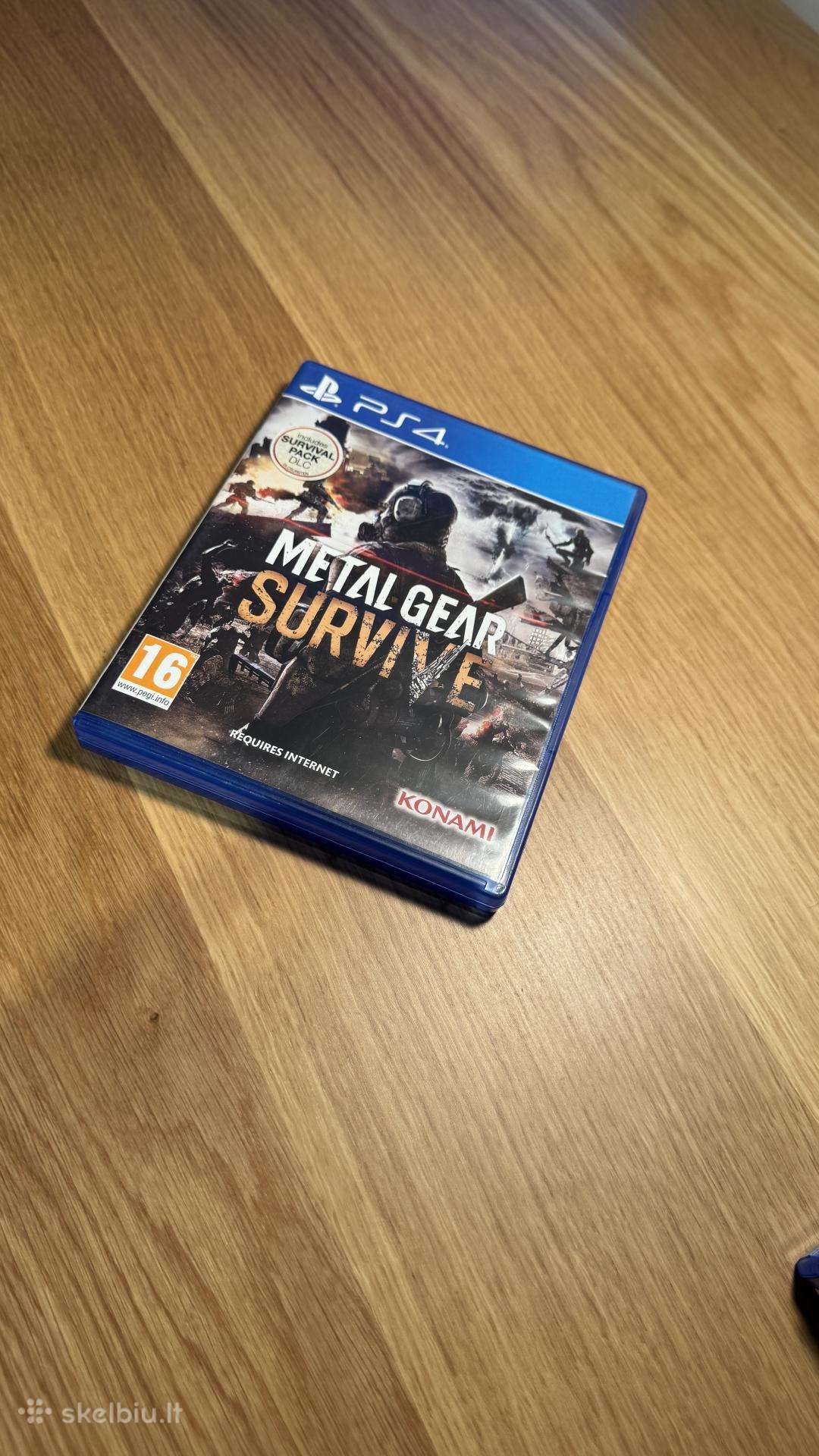 Metal Gear Survive Ps4 – originalus diskas