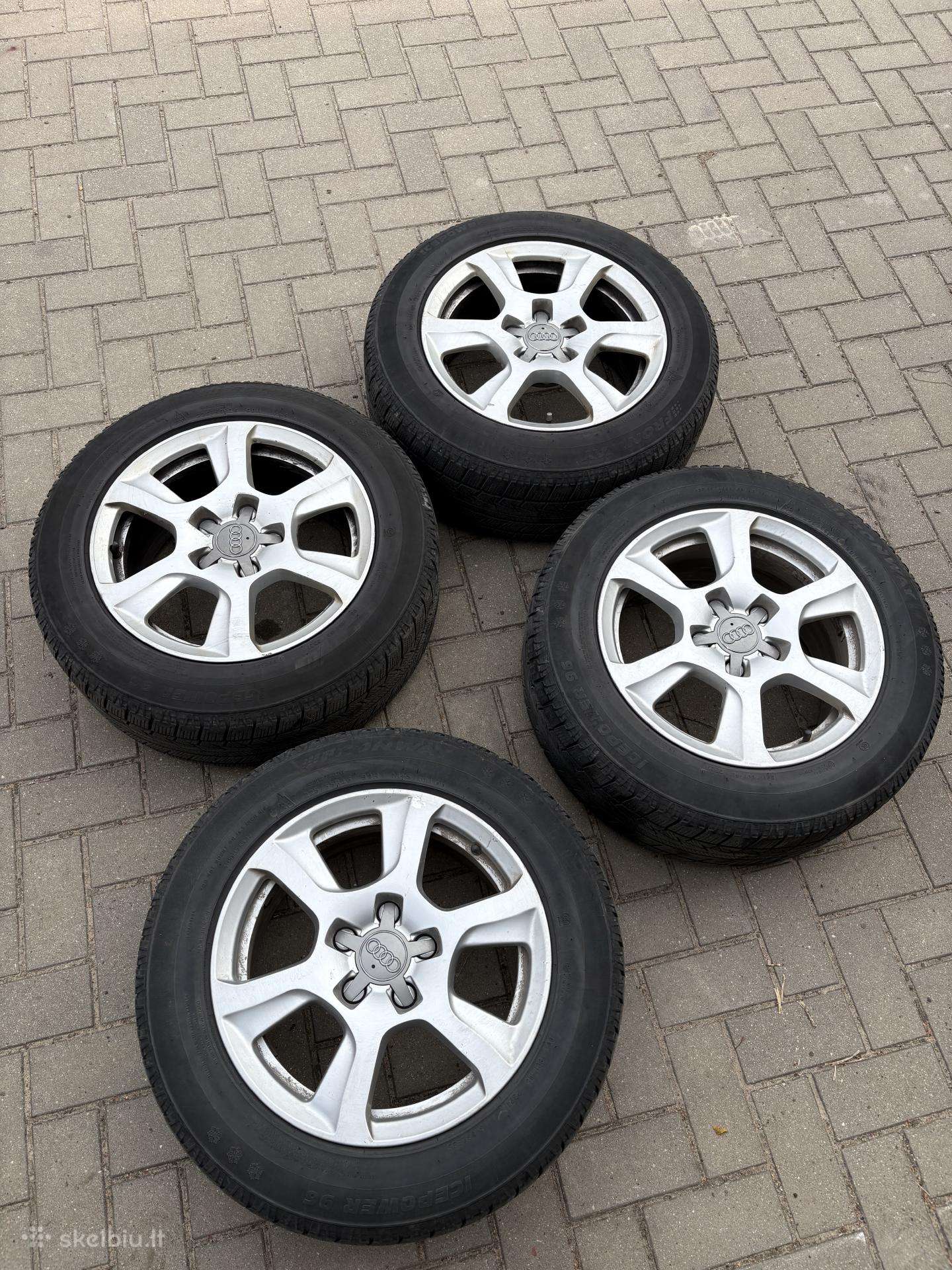 Žieminiai ratai su padangom Audi A4 B8 225/55r16
