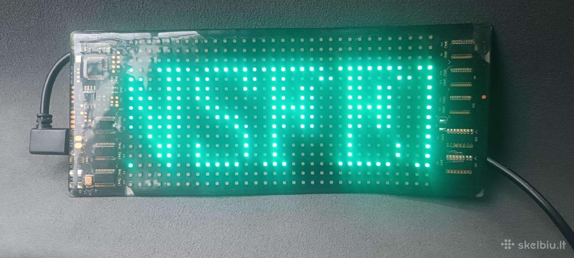 Parduodu LED svieslente -Beganti reklama per Usb