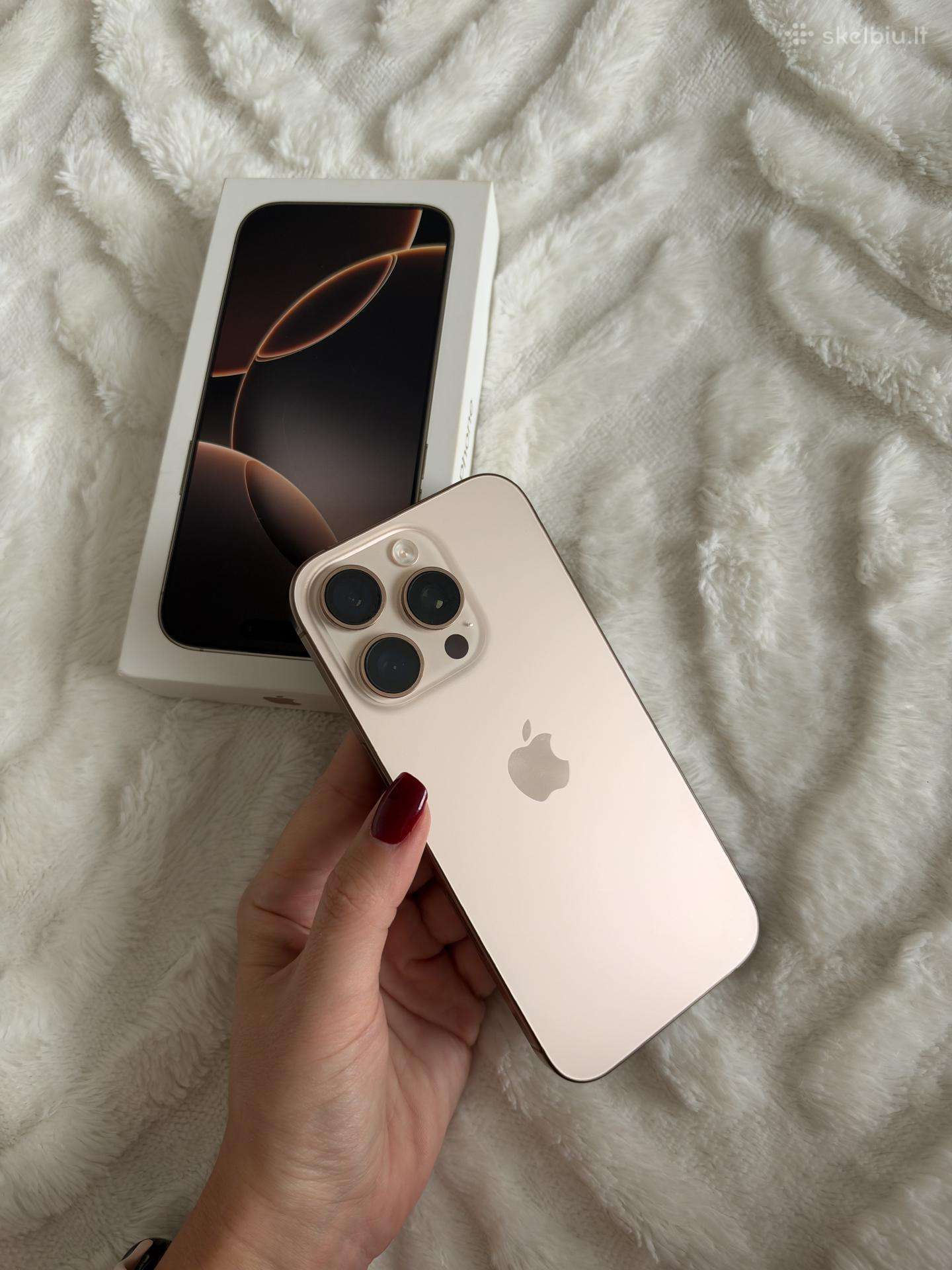 iPhone 16 Pro , Desert Titanium , 256gb