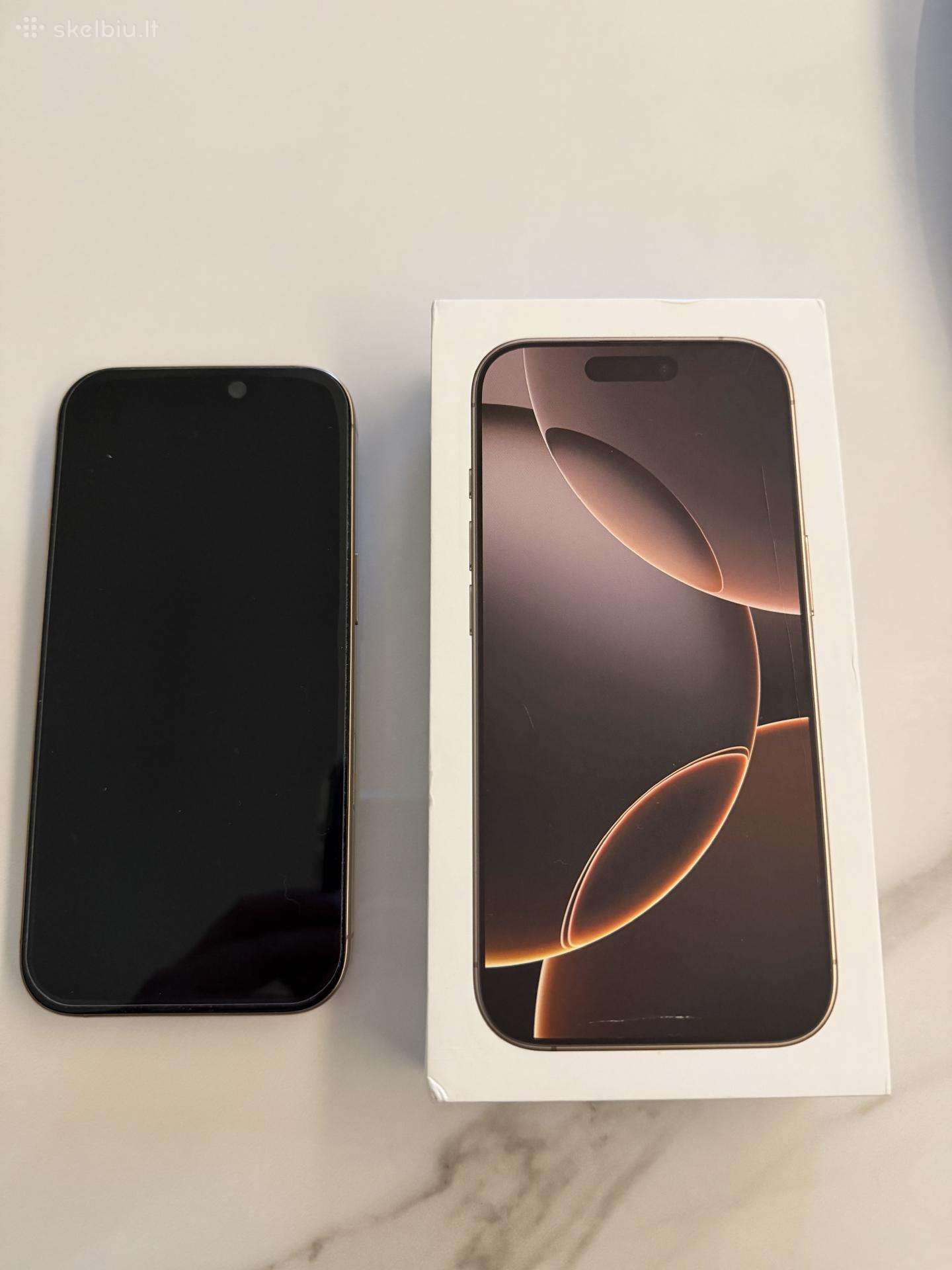 iPhone 16 pro 256gb Desert Titanium