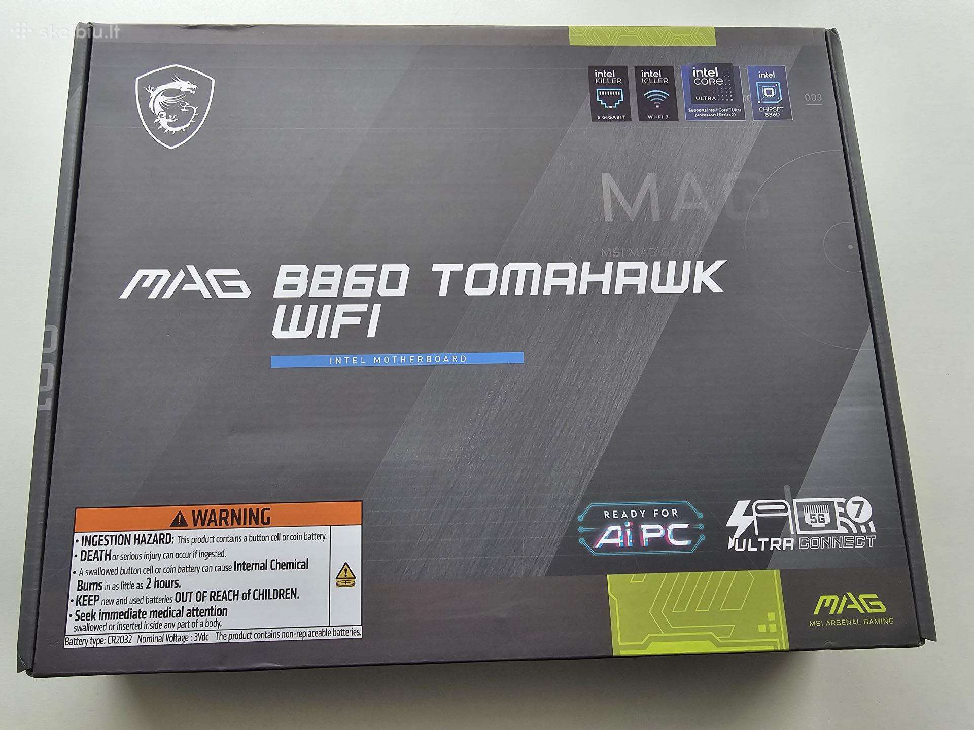 Motininė Msi Mag B860 Tomahawk WiFi 7