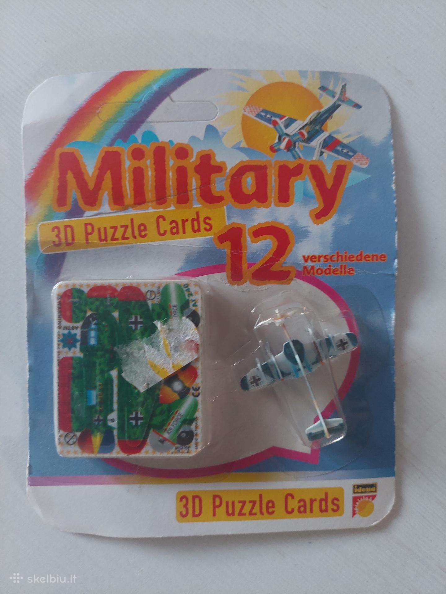3D mini lėktuvų modeliai