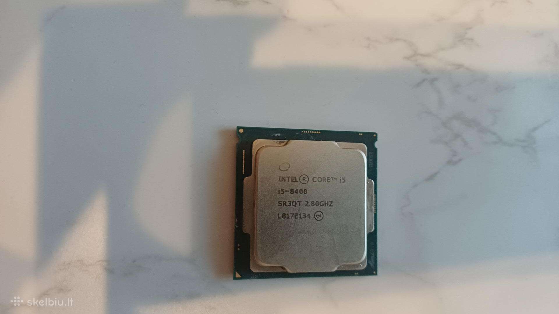 Intel Core i5-8400 naudotas