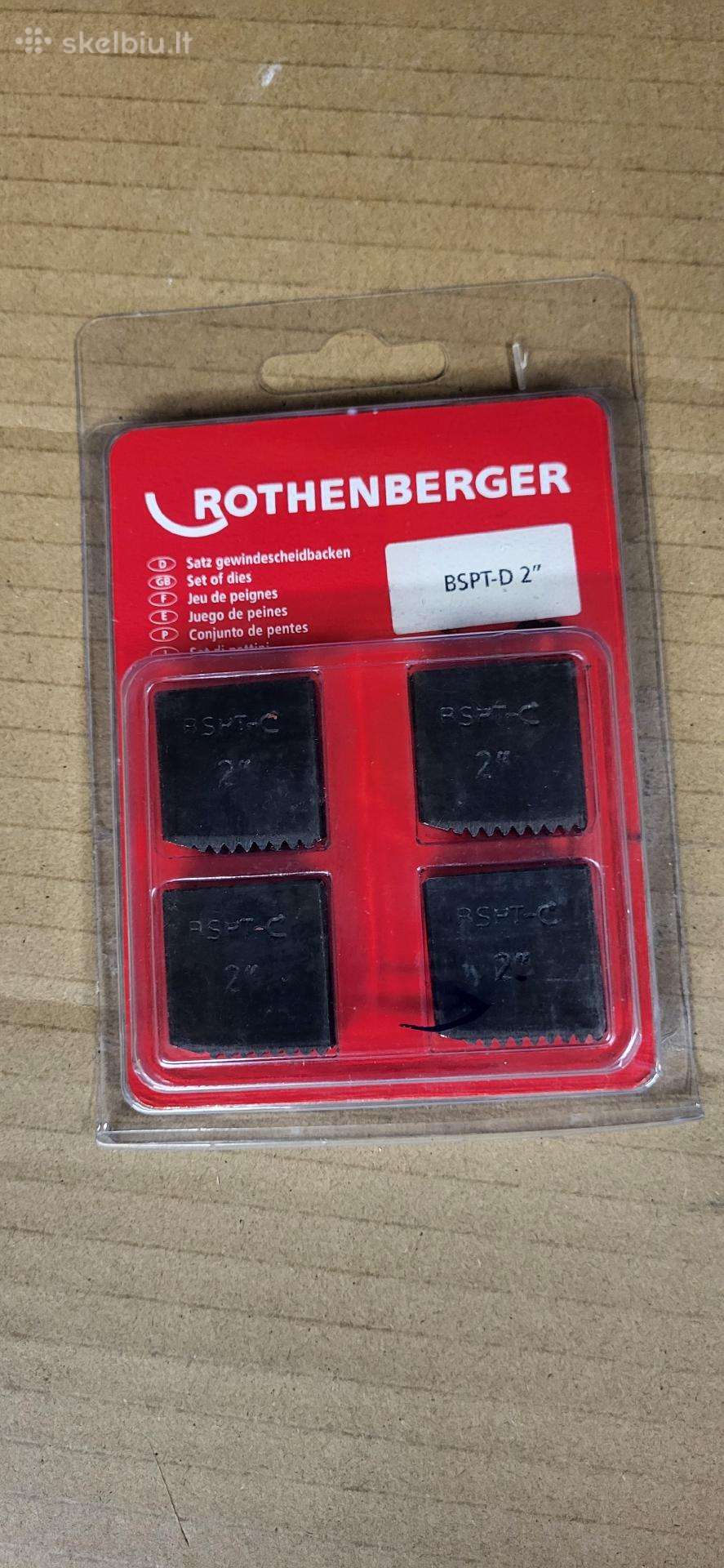 Rothenberger sriegimo plokštelės