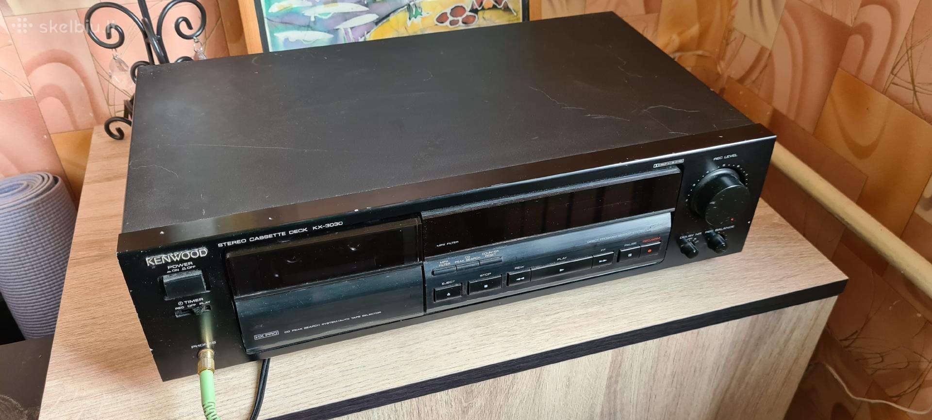 Kasetinė deka Kenwood Kx-3030 (su defektu)