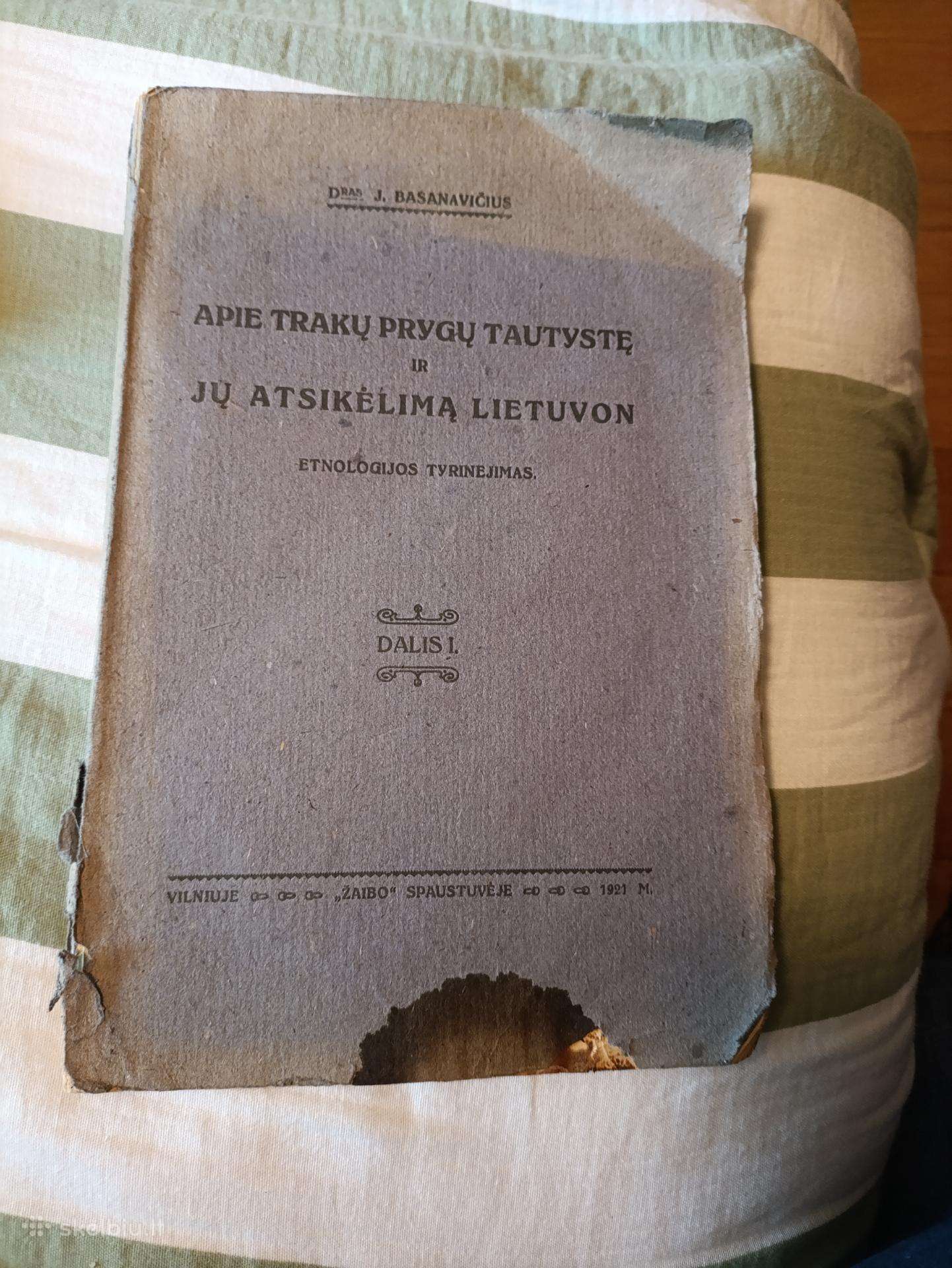 Basanavičiaus apie Trakų prygų tautystę