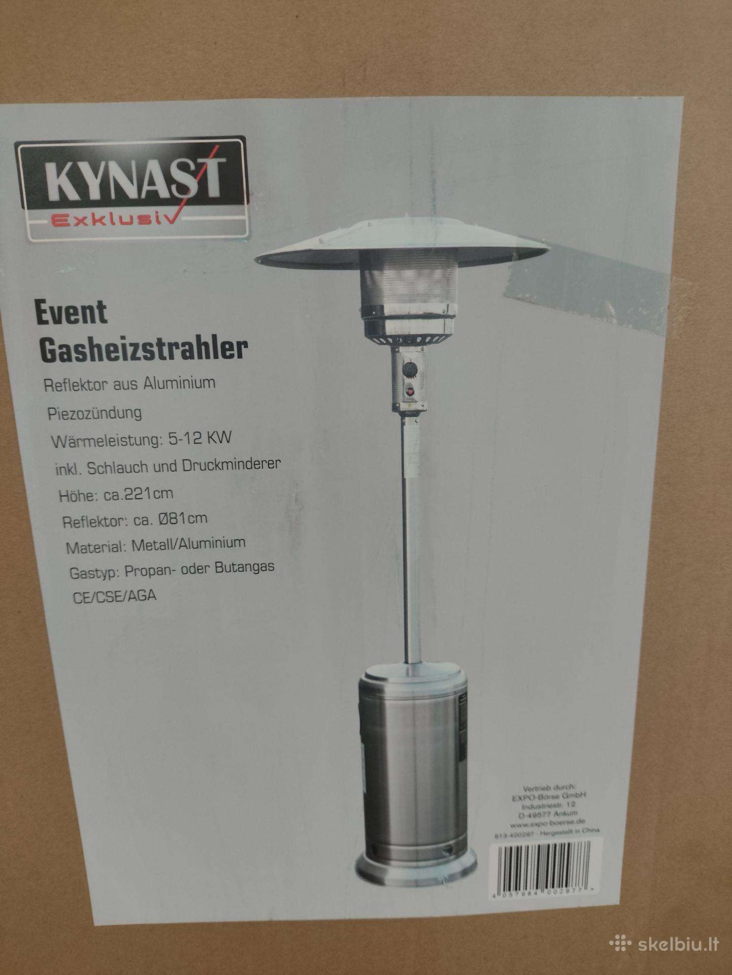 Lauko šildytuvas detalėms