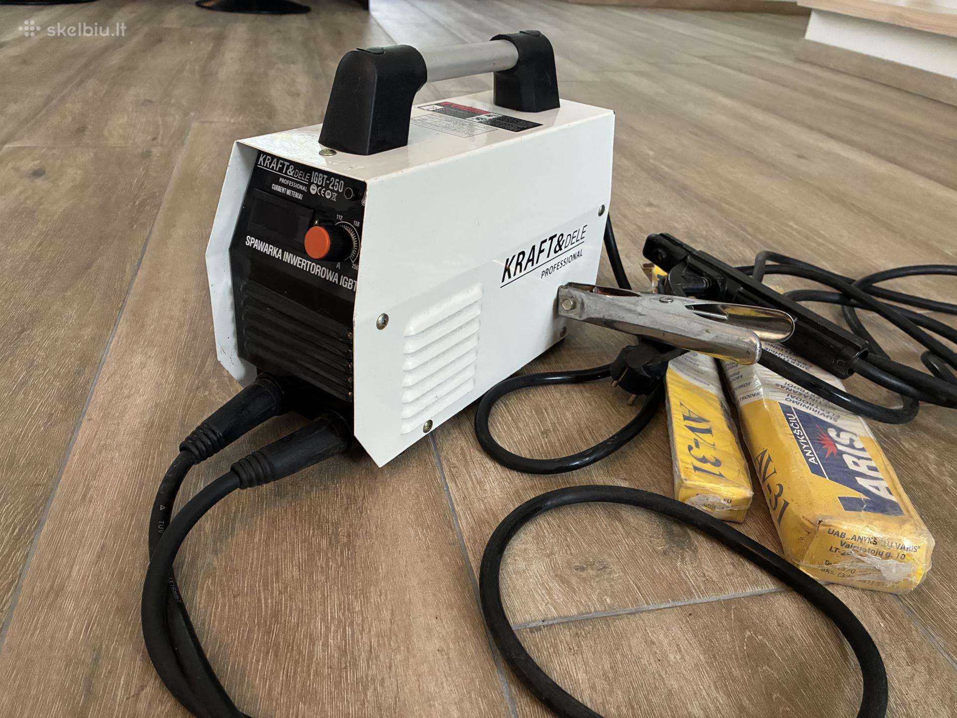 Kraft & Dele 250a Inverterinis vienfazis
