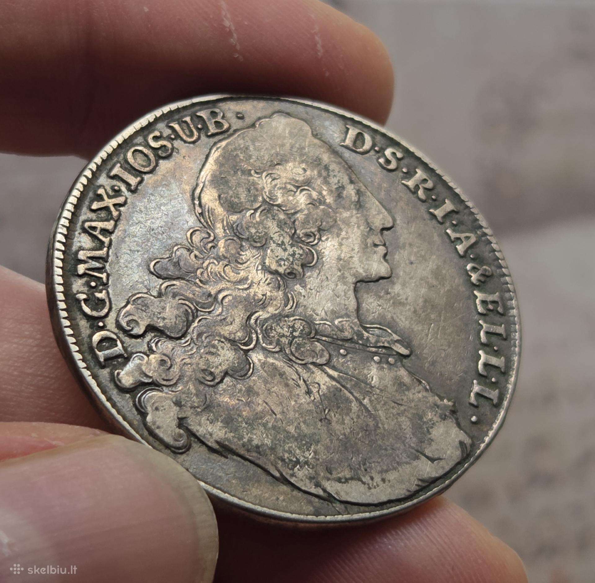 1 taleris 1764 Vokietija Bavarija