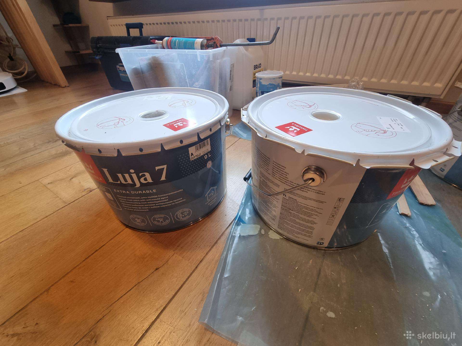 Neatidaryti+ Tikkurila Luja7 11.5l Šviesiai pilki