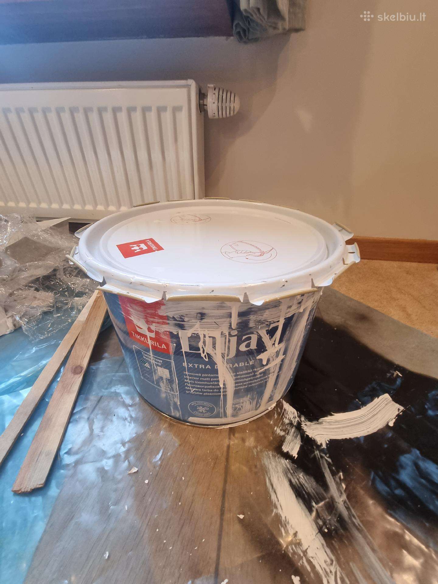 Dažai Tikkurila Luja7 (Balta spalva) 5.3l likutis