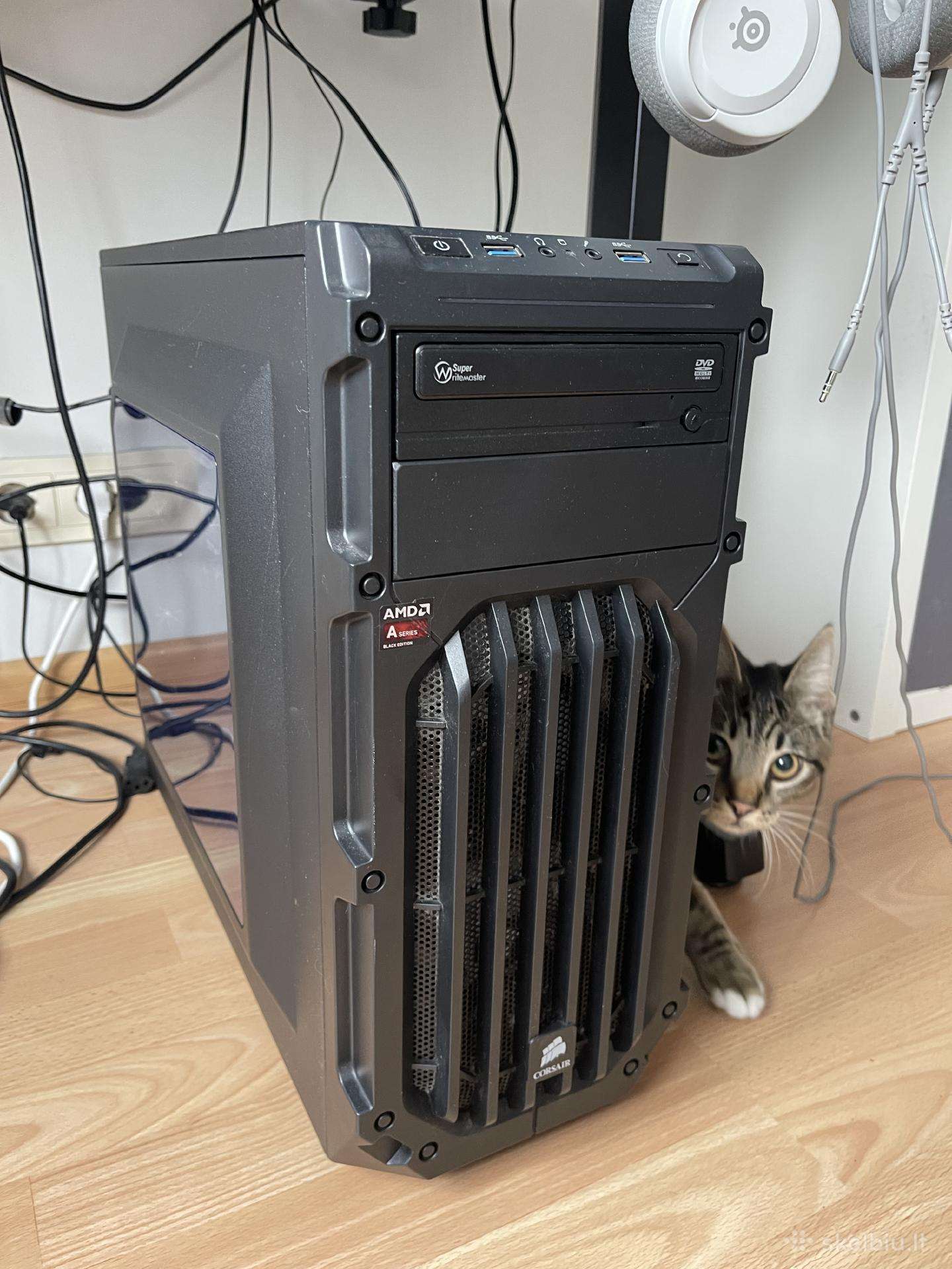 Kompiuteris : i7 9700kf, Rtx 2060 + Monitorius