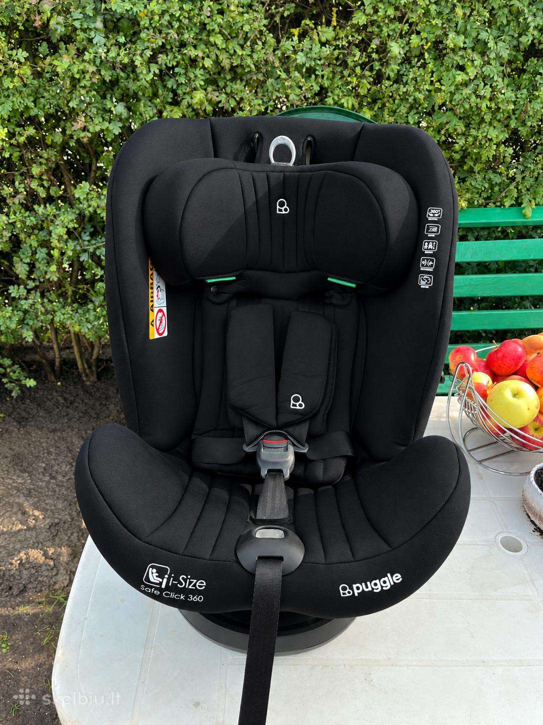 Puggle Safe Click 360 i-size automobilinę kėdutę