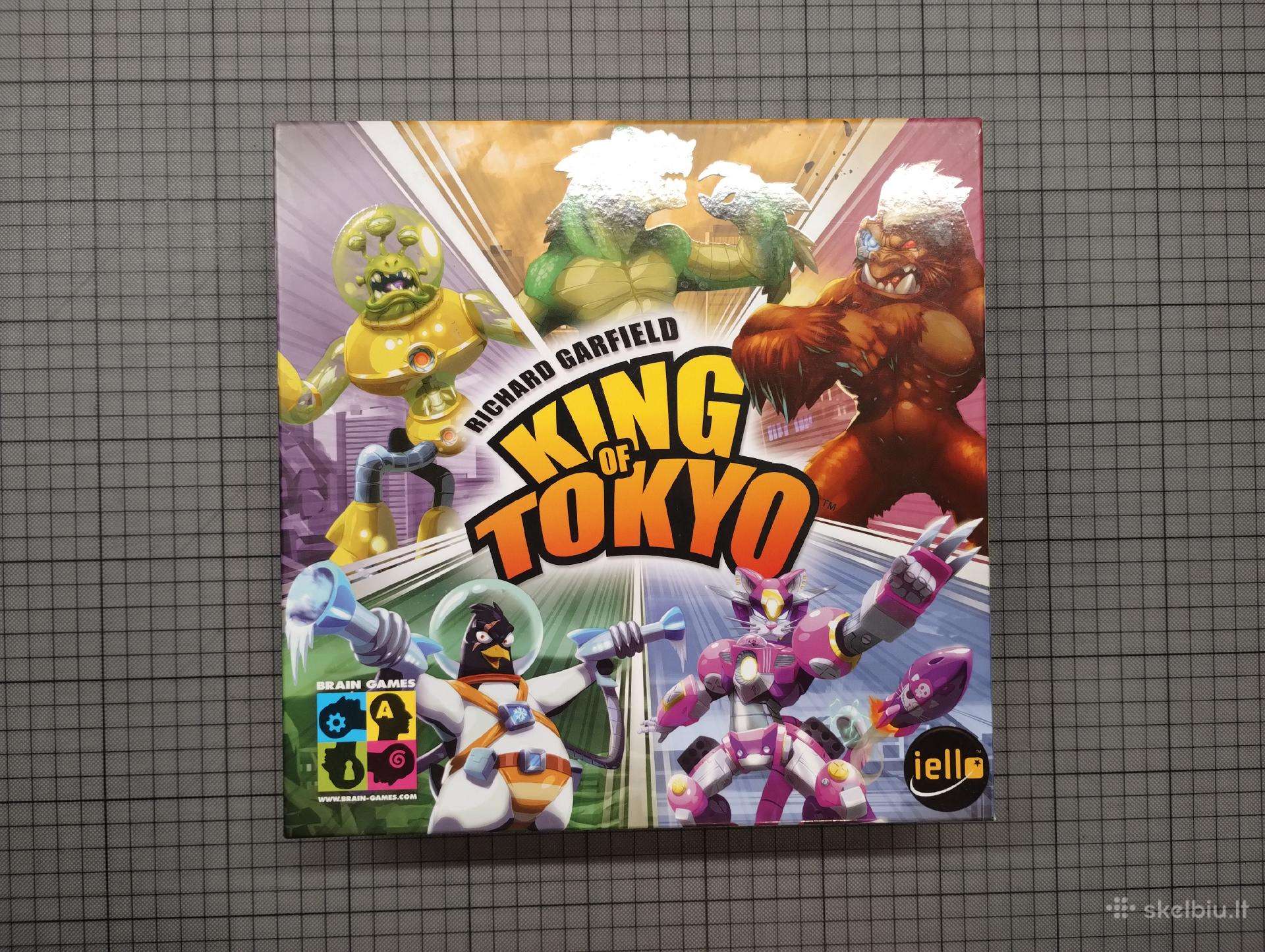 Stalo žaidimas "King of Tokyo"