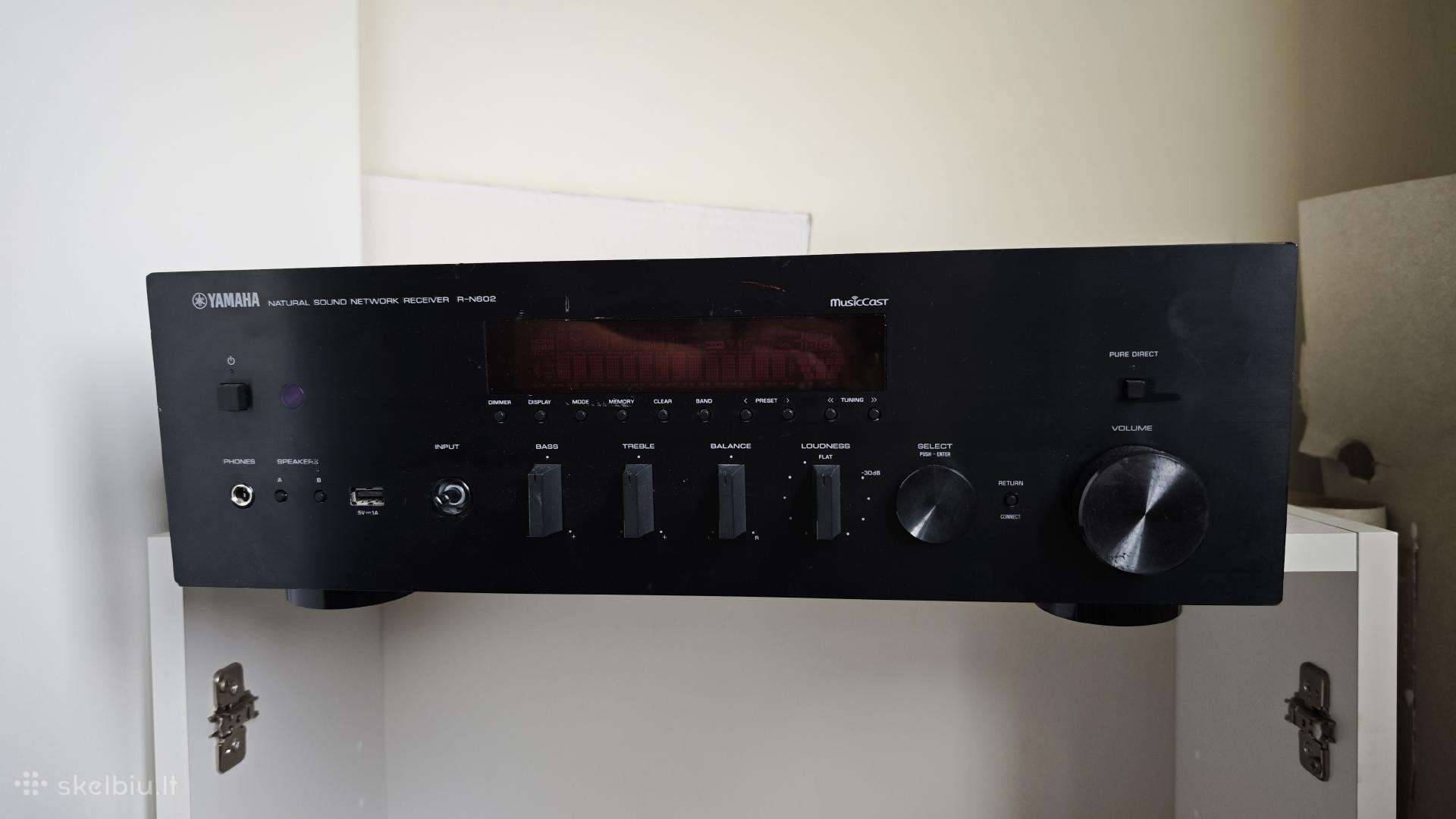 Yamaha rn602 stiprintuvas/tinklo grotuvas