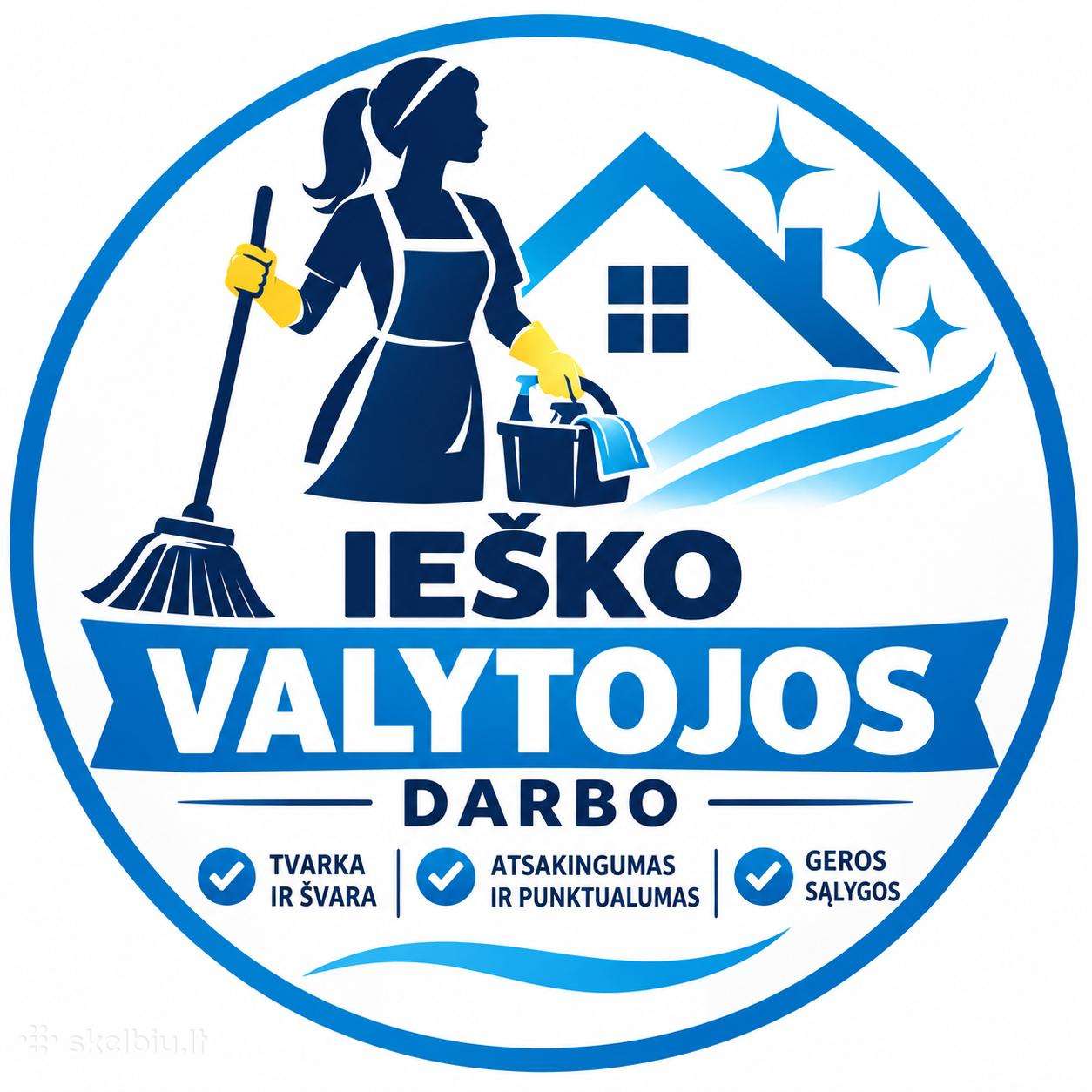 Ieškau Valytojos darbo