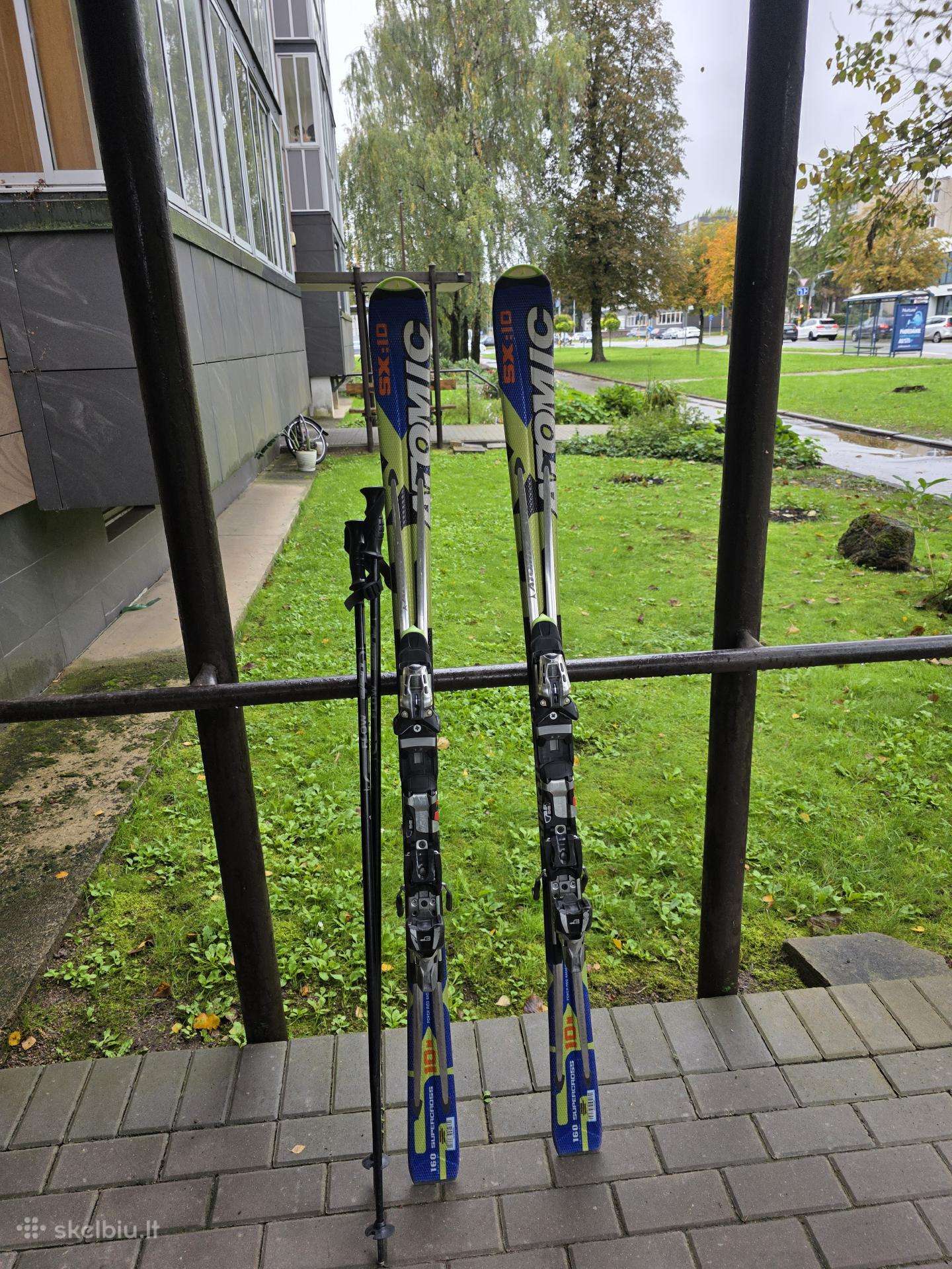 Atomic Sx10 Titanium kalnų slidės 160 cm.