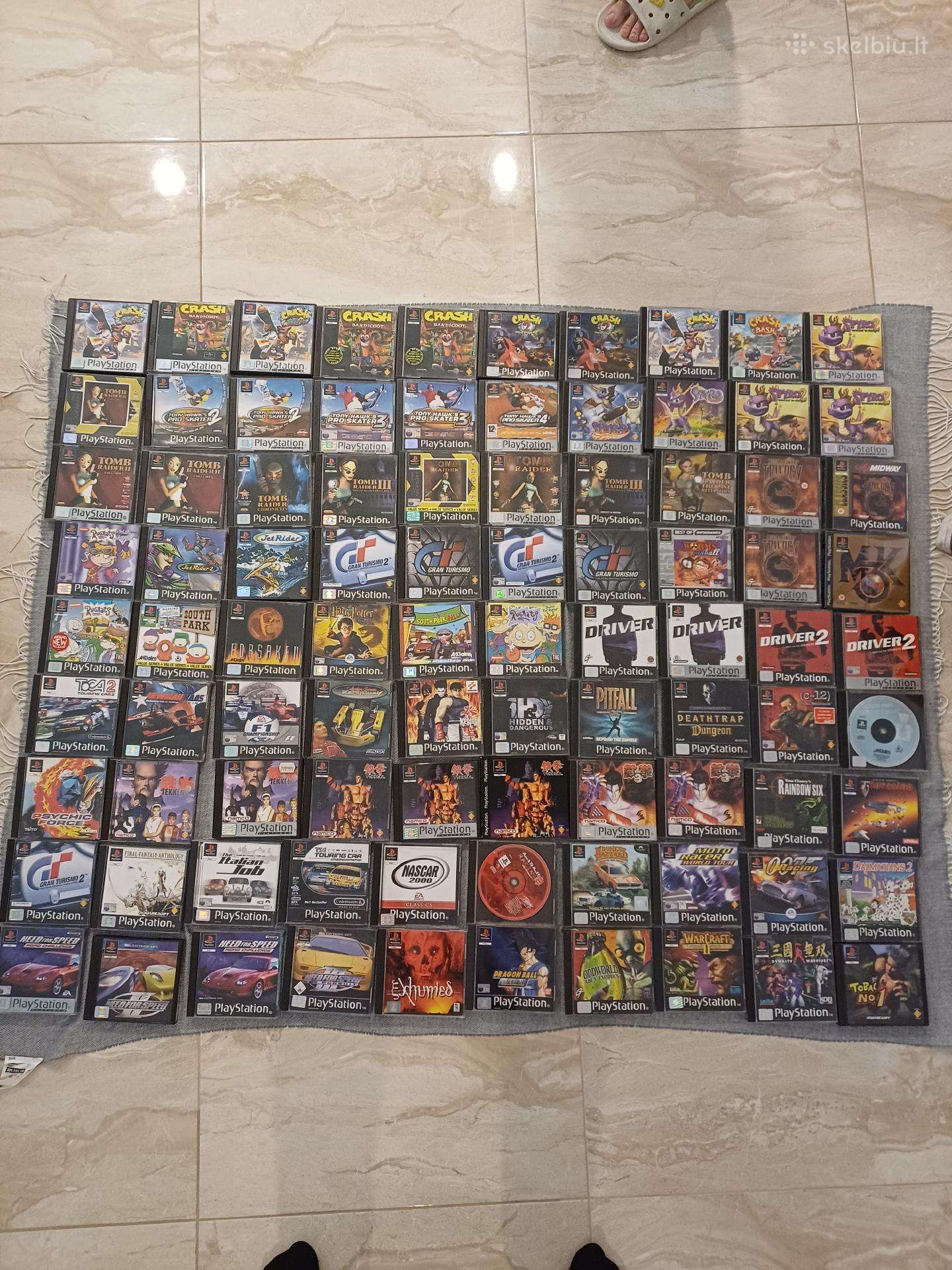 Parduodu ps1 originaliu zaidimu kolekcija 773