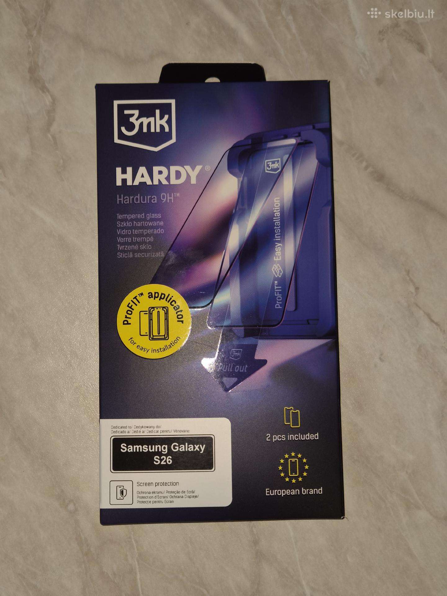 Samsung S26 apsauginis stiklas