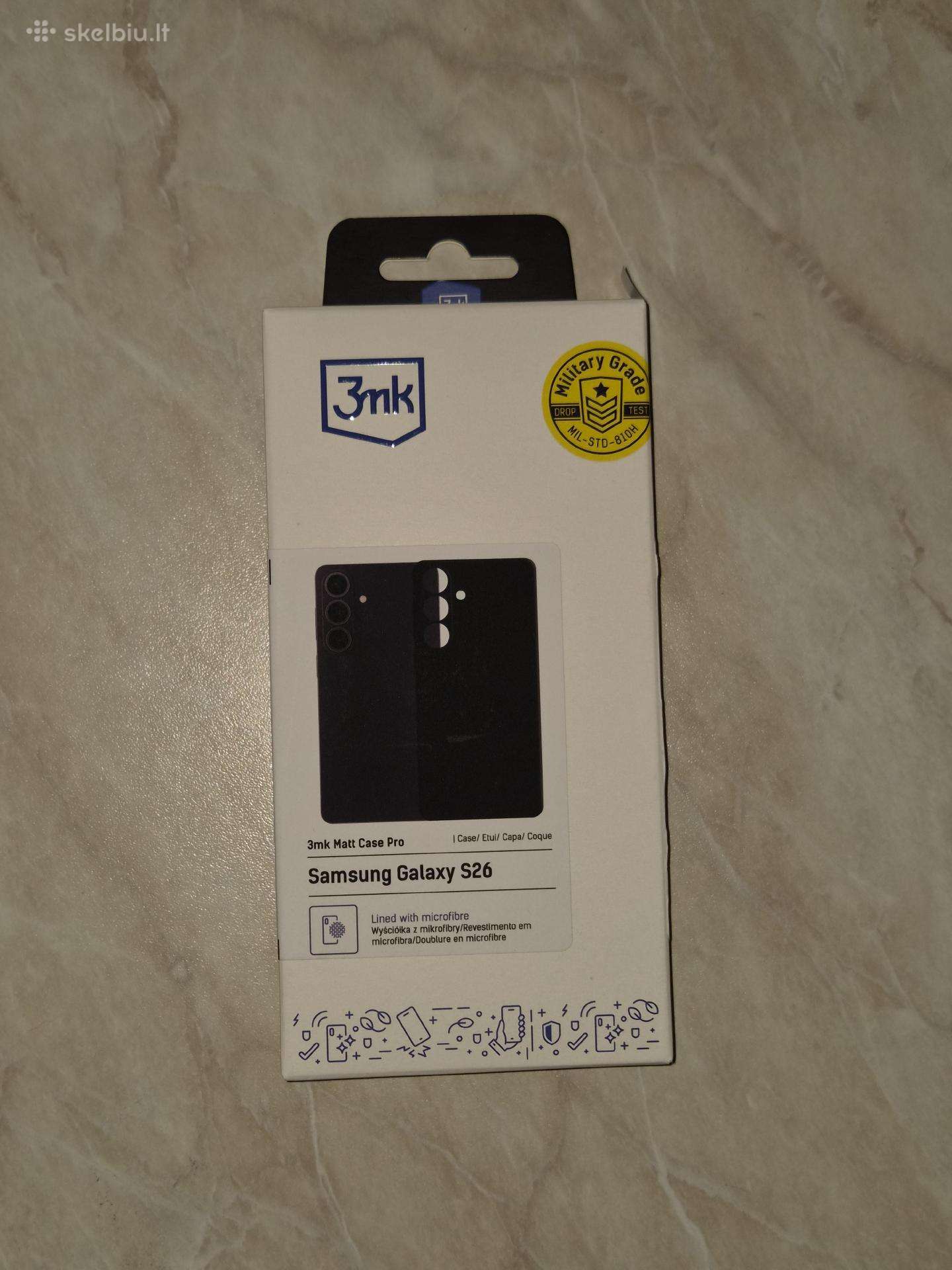 Samsung S26 silikoninis dėklas