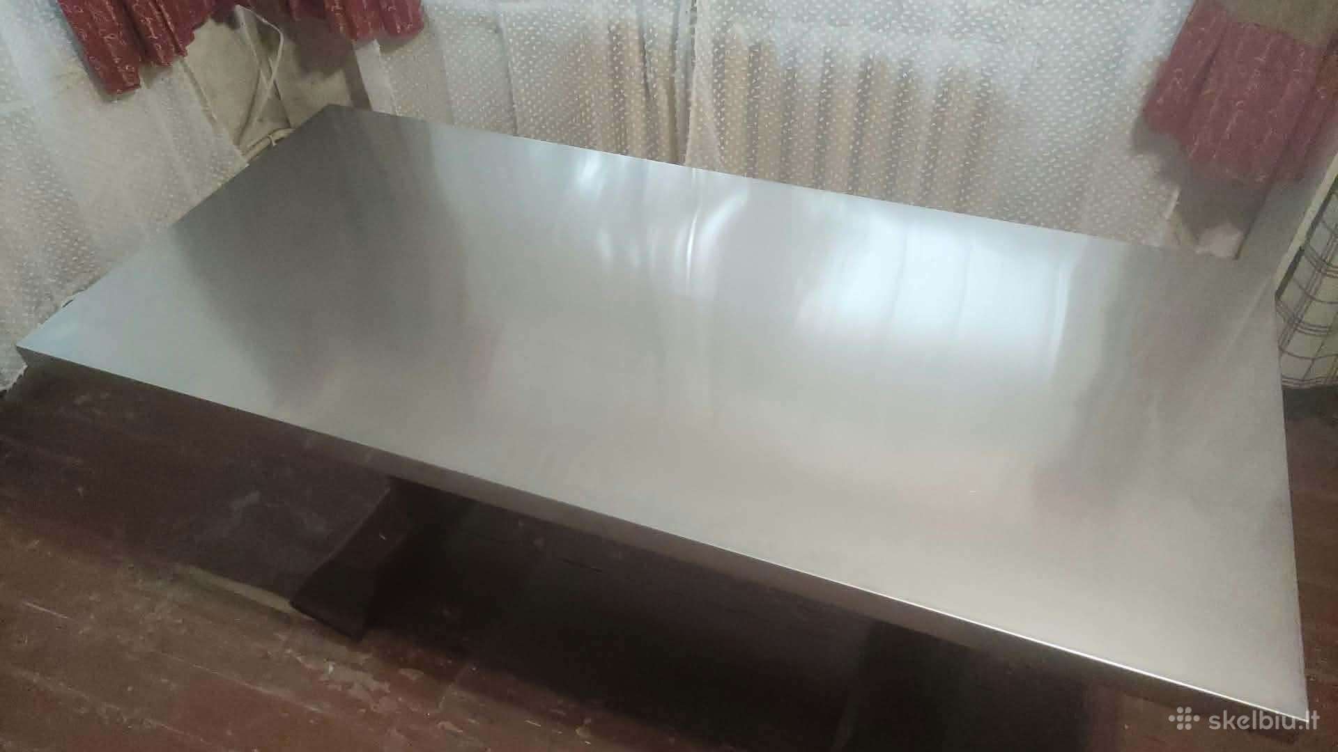 Nerūdijančio Plieno Stalviršis 1850x850x50 mm