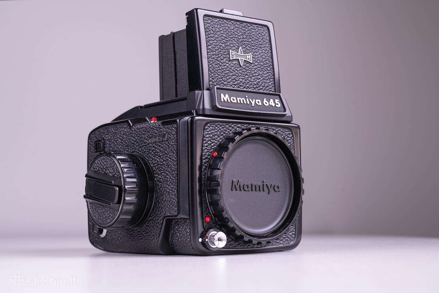 Vid. formato juostinis fotoaparatas Mamiya M645 J