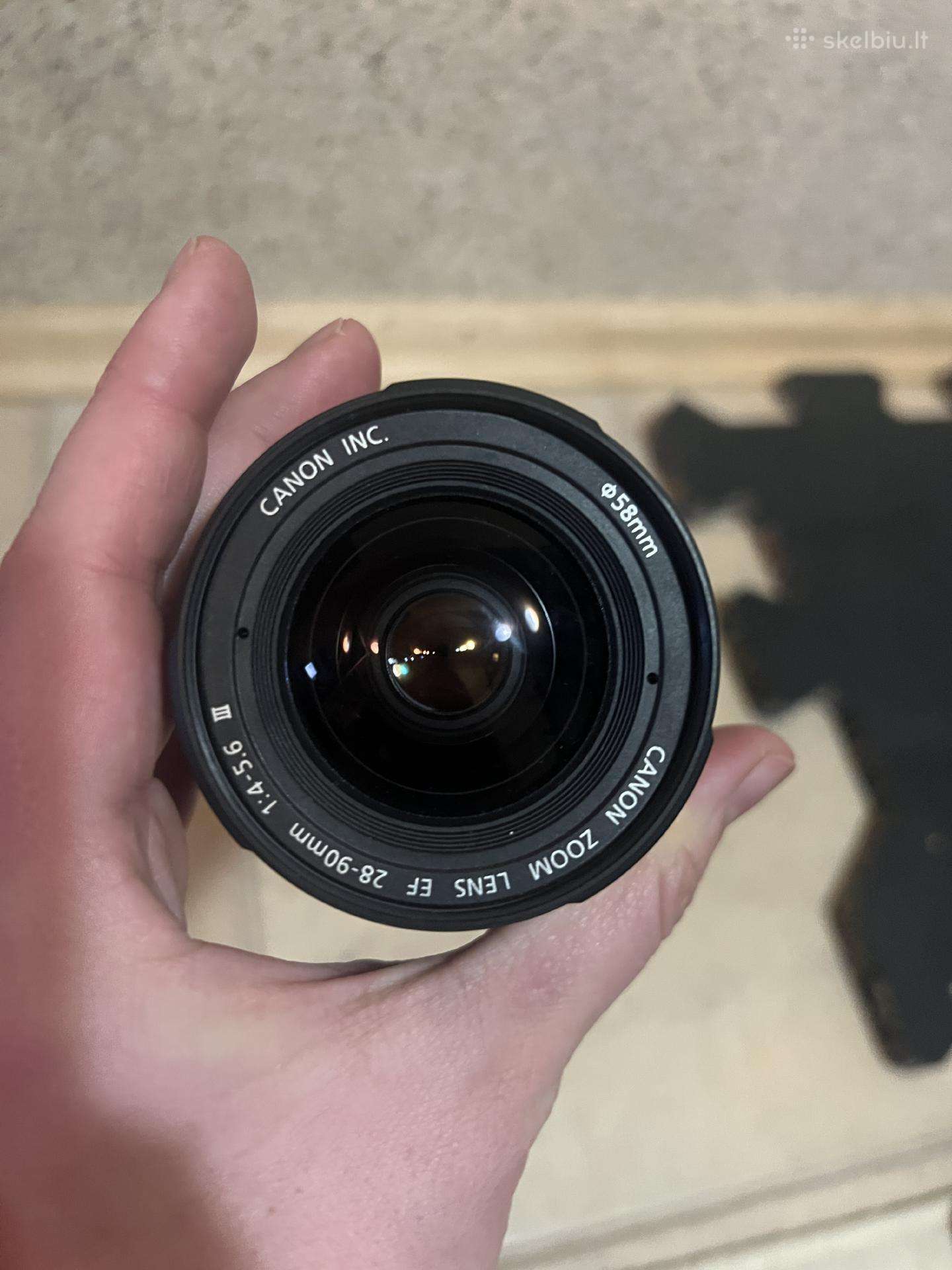 Canon Ef 28–90mm f/4–5.6 II objektyvas