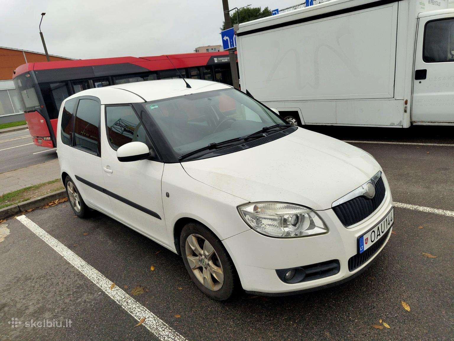 Škoda Roomster 2009 – Automatas + Dujos – Nuoma