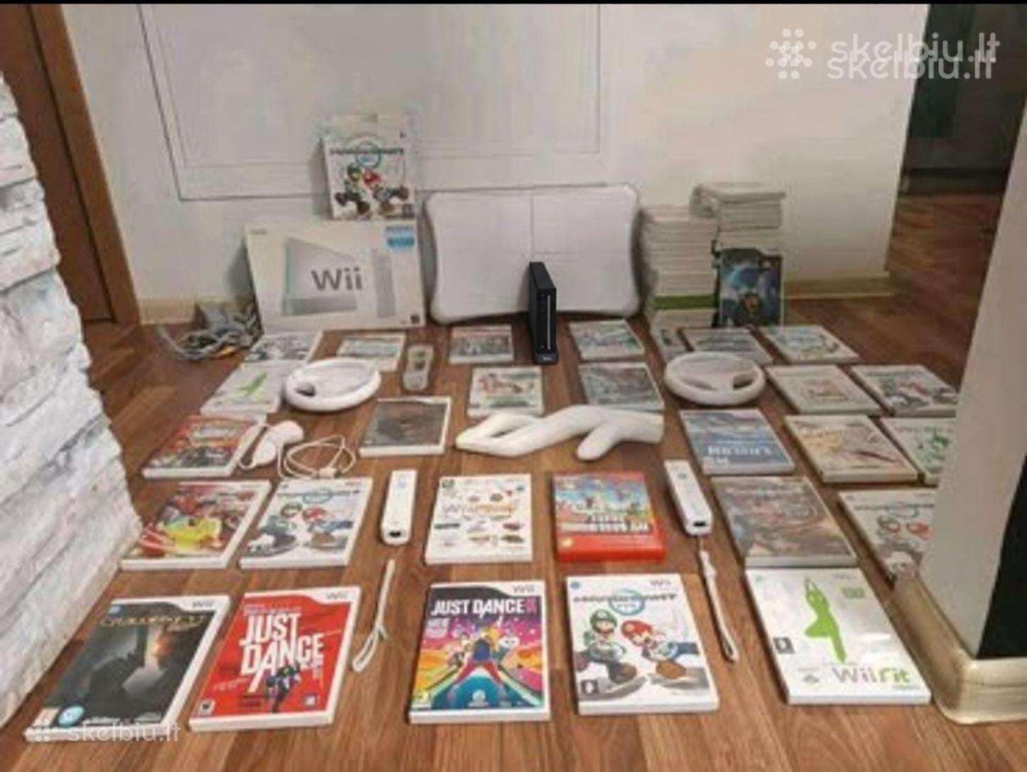 Nintendo wii skirtas judriems vaikams ir teveliams