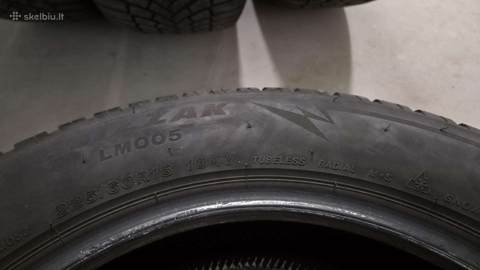 Bridgestone, зимние 225/60 R18