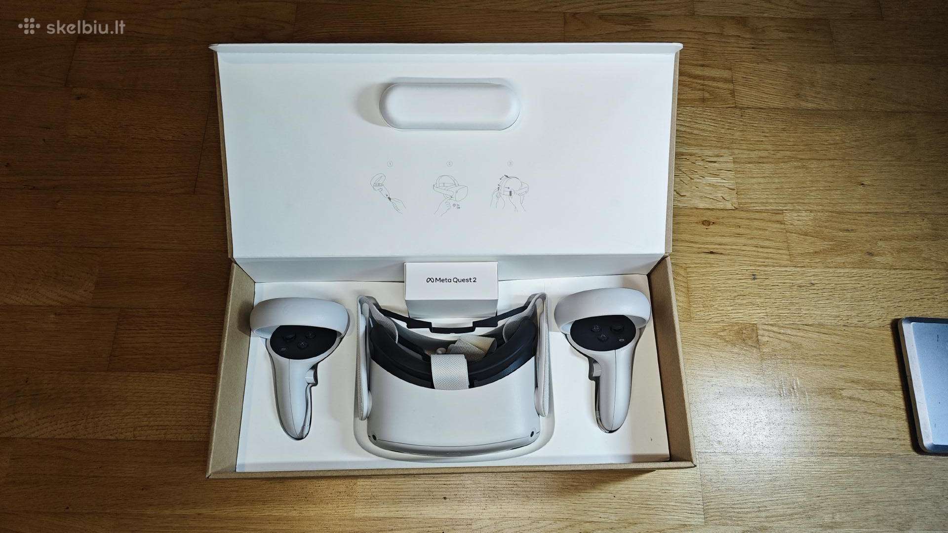 Meta Oculus Quest 2 su "Kiwi" Link kabeliu