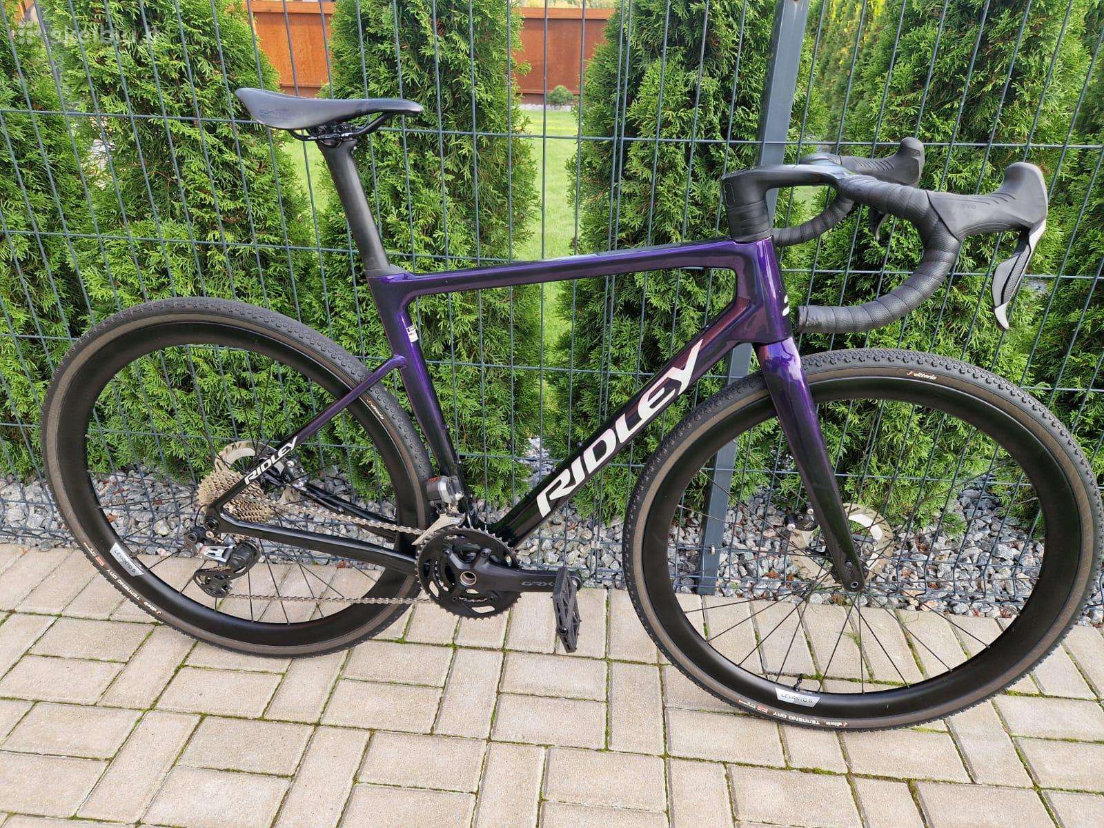 Gravel Ridley karboninis + GRX di2 + carbon ratai