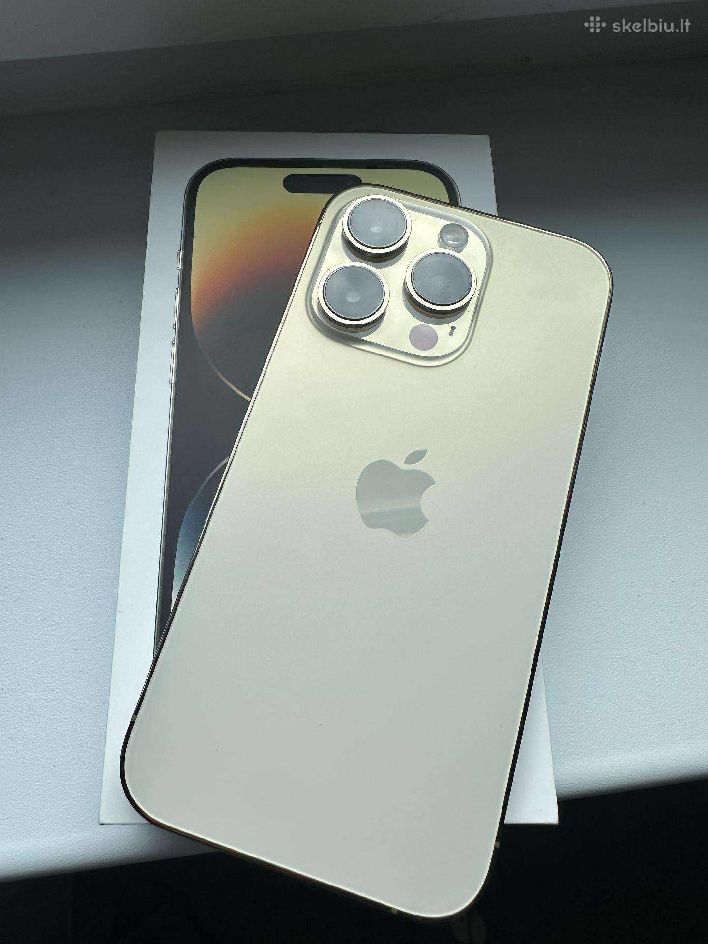 iPhone 14 Pro (Gold) (skilęs)