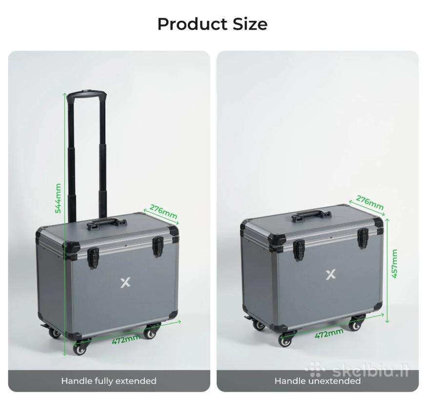 Originalus xtool F1 Rolling Hard Case – naujas!