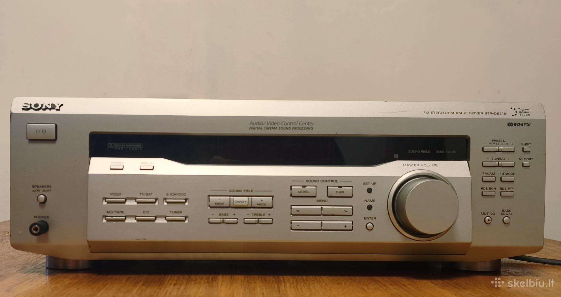 Sony Str-de245 5.1 resyveris-stiprintuvas