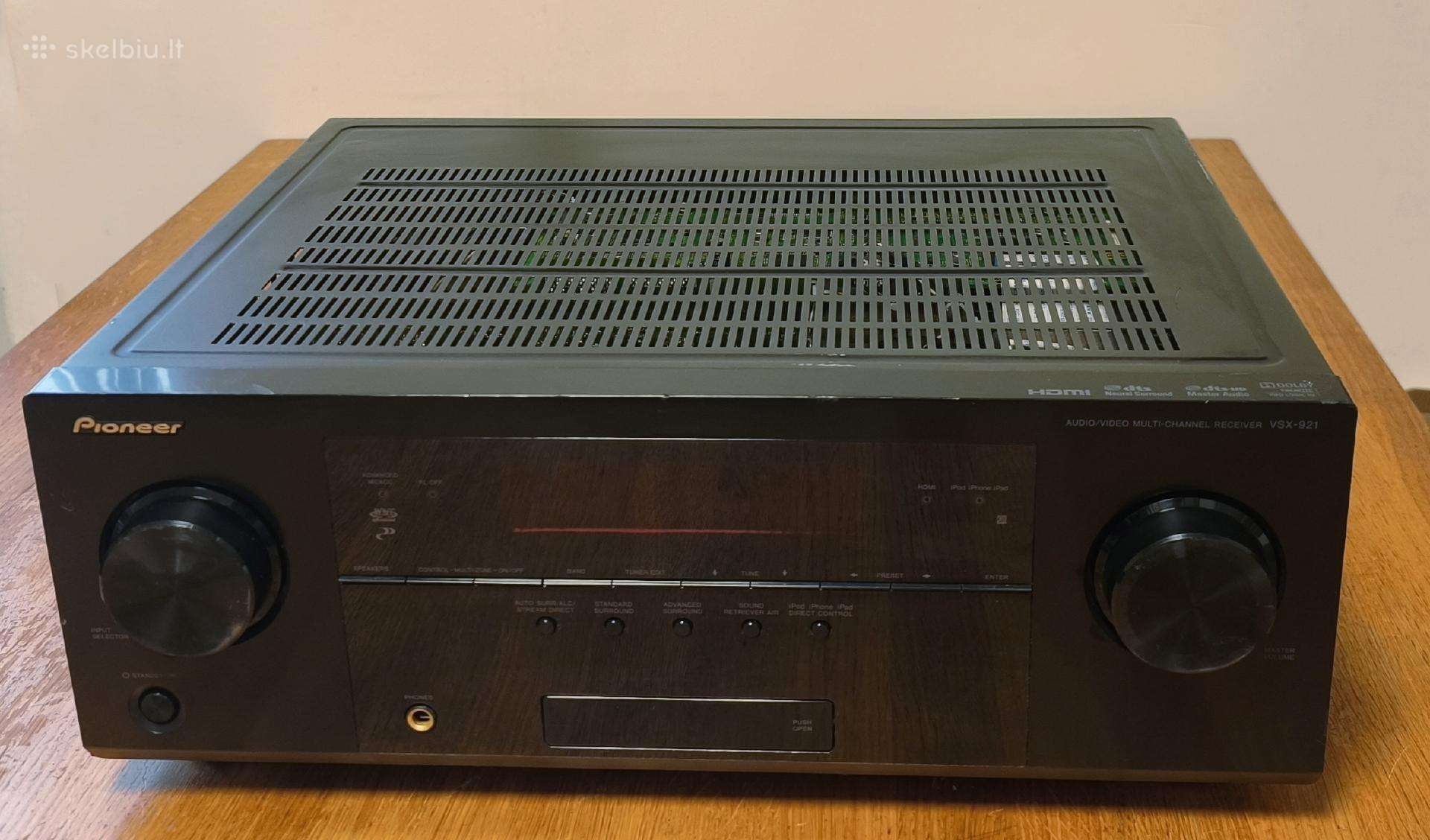 Pioneer Vsx-921-k 7.1 resyveris-stiprintuvas