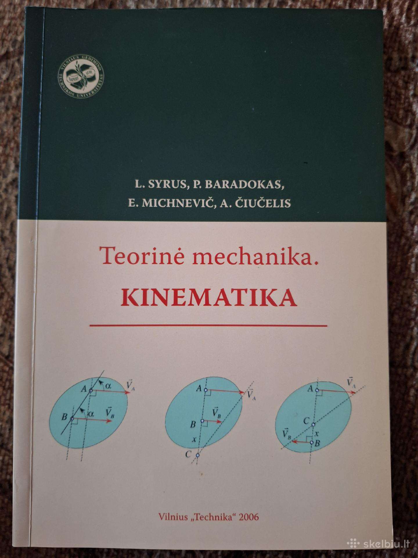 Teorinė mechanika. Kinematika