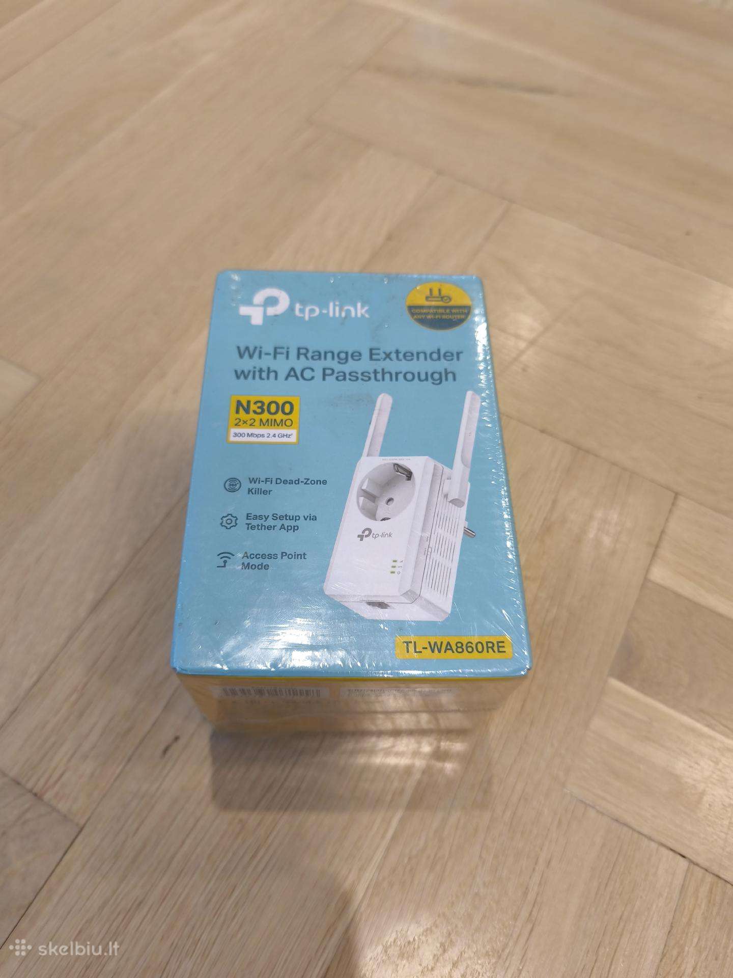 Tp-link Tl-wa860re N300 WiFi stiprintuvas