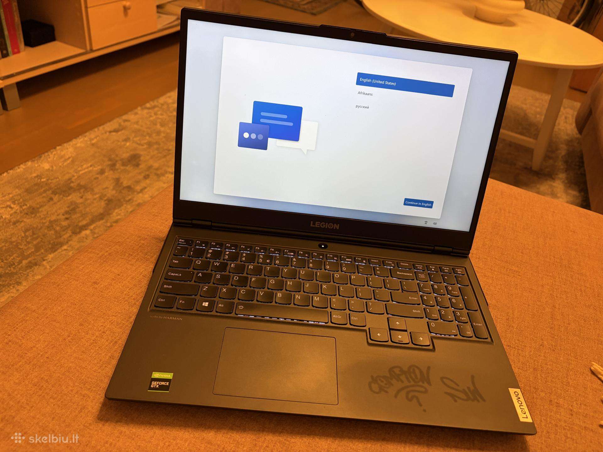 Lenovo Legion 5 15imh05h gaming laptopas