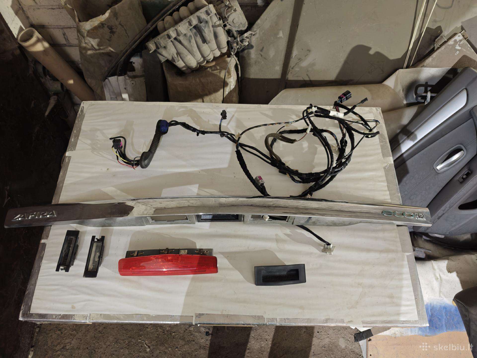 Opel Zafira windows, windshield wipers