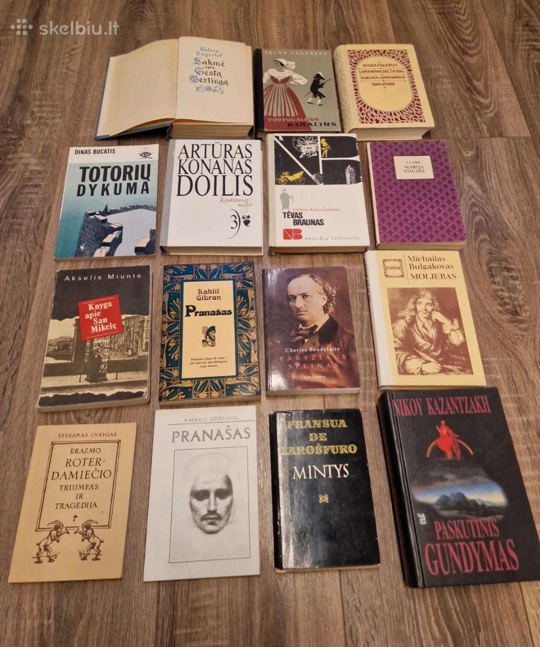 Knygų rinkinys 15vnt