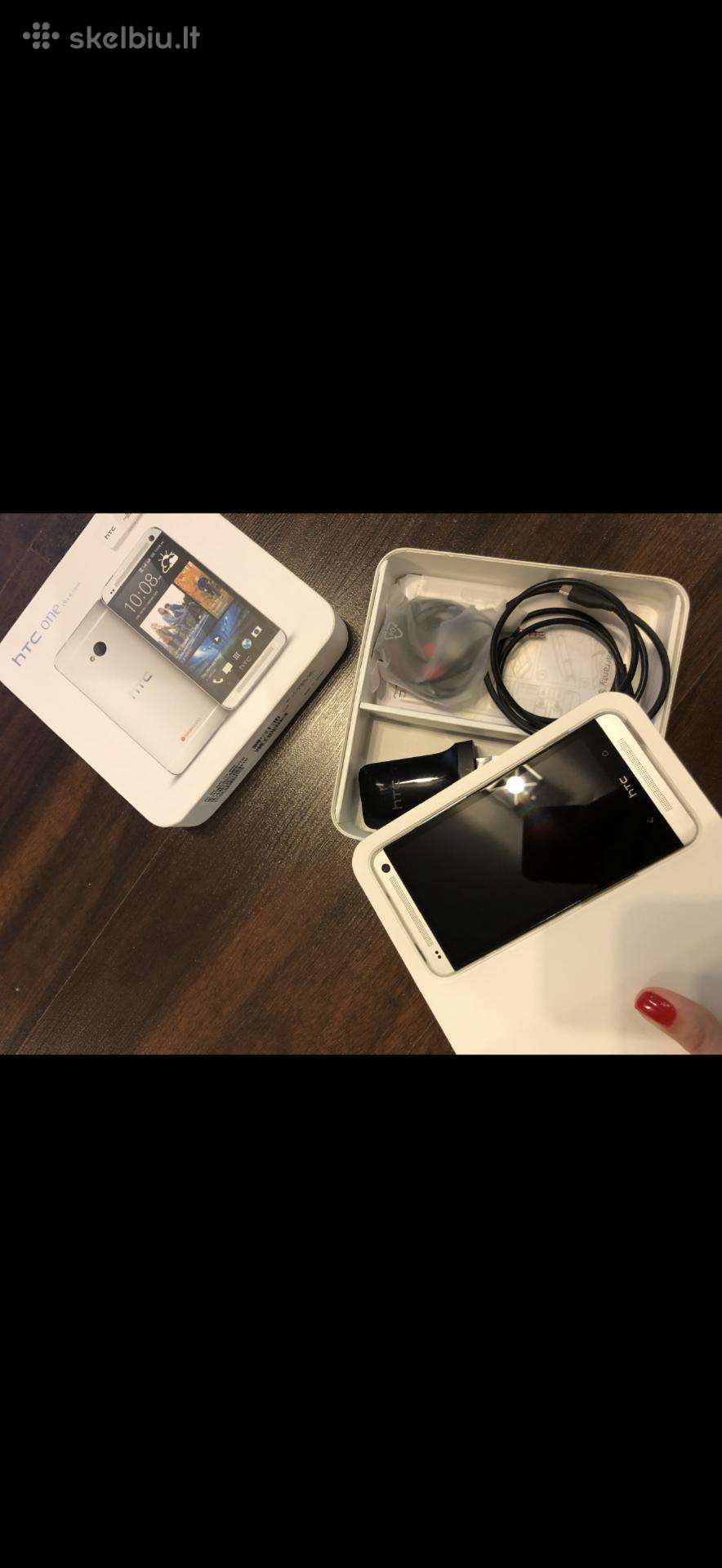 HTC One M7 Dual Sim , pilna komplektacija