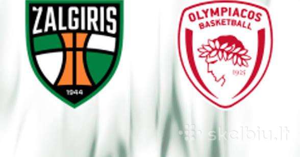 6 bilietai į Žalgiris-olympiacos, 305 sektorius.