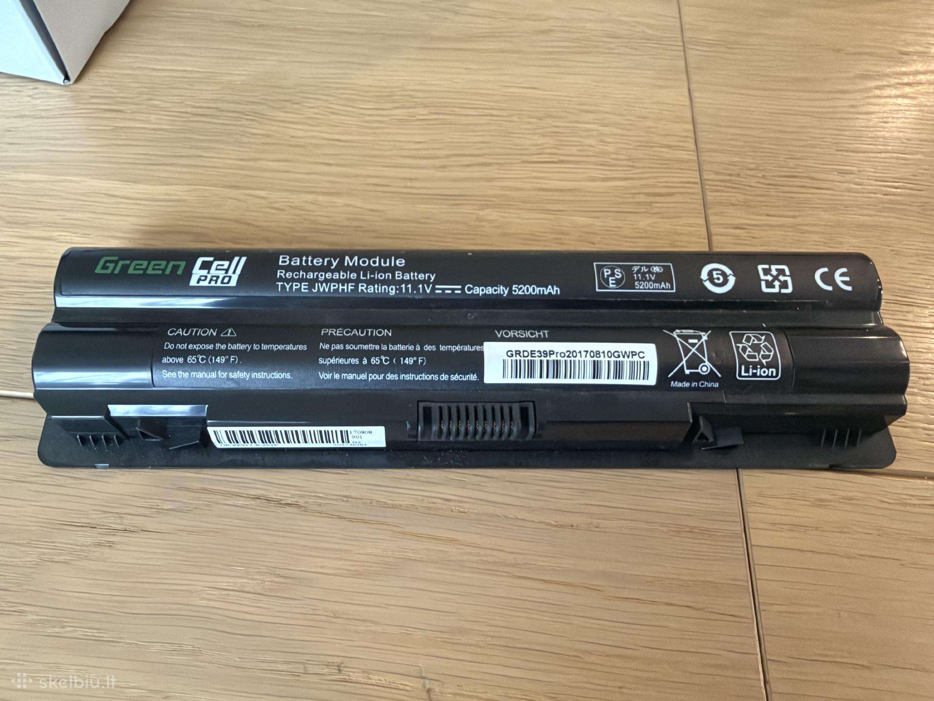 Dell Xps 15 baterija 5200 mah