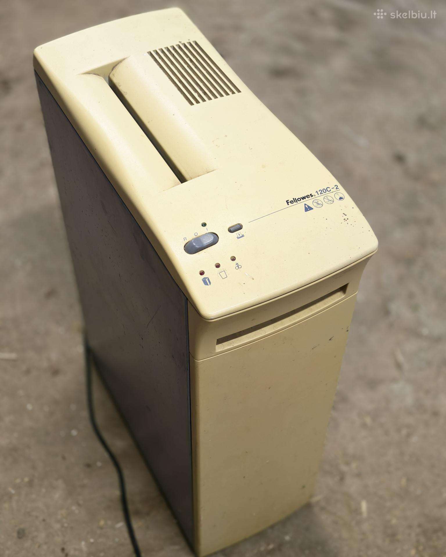 Popieriaus naikiklis Fellowes 120c-2
