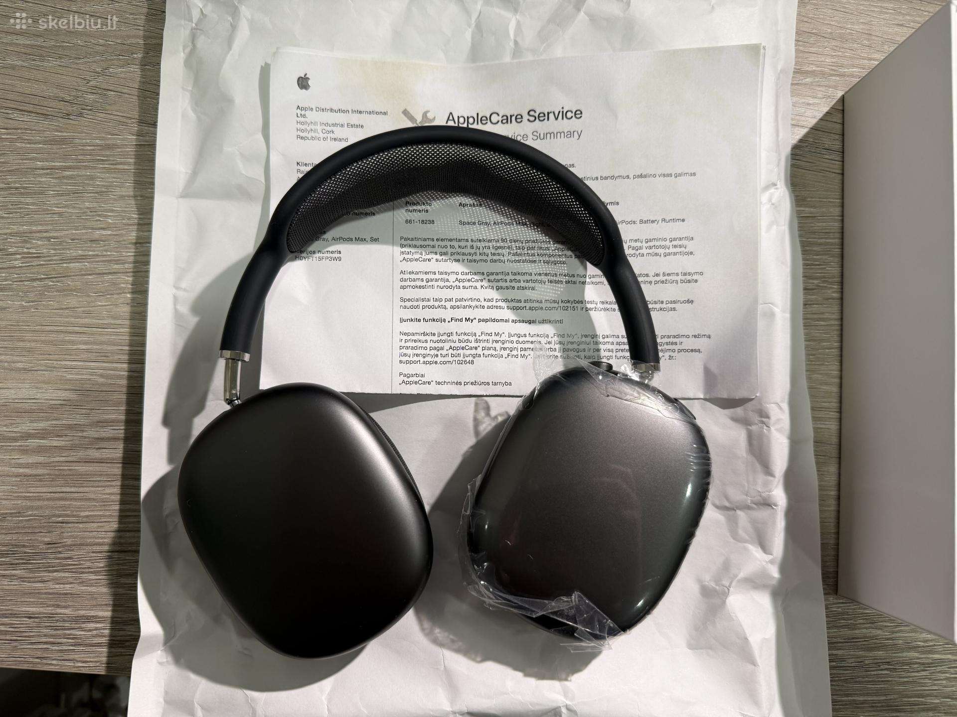 Airpods Max su nauja baterija