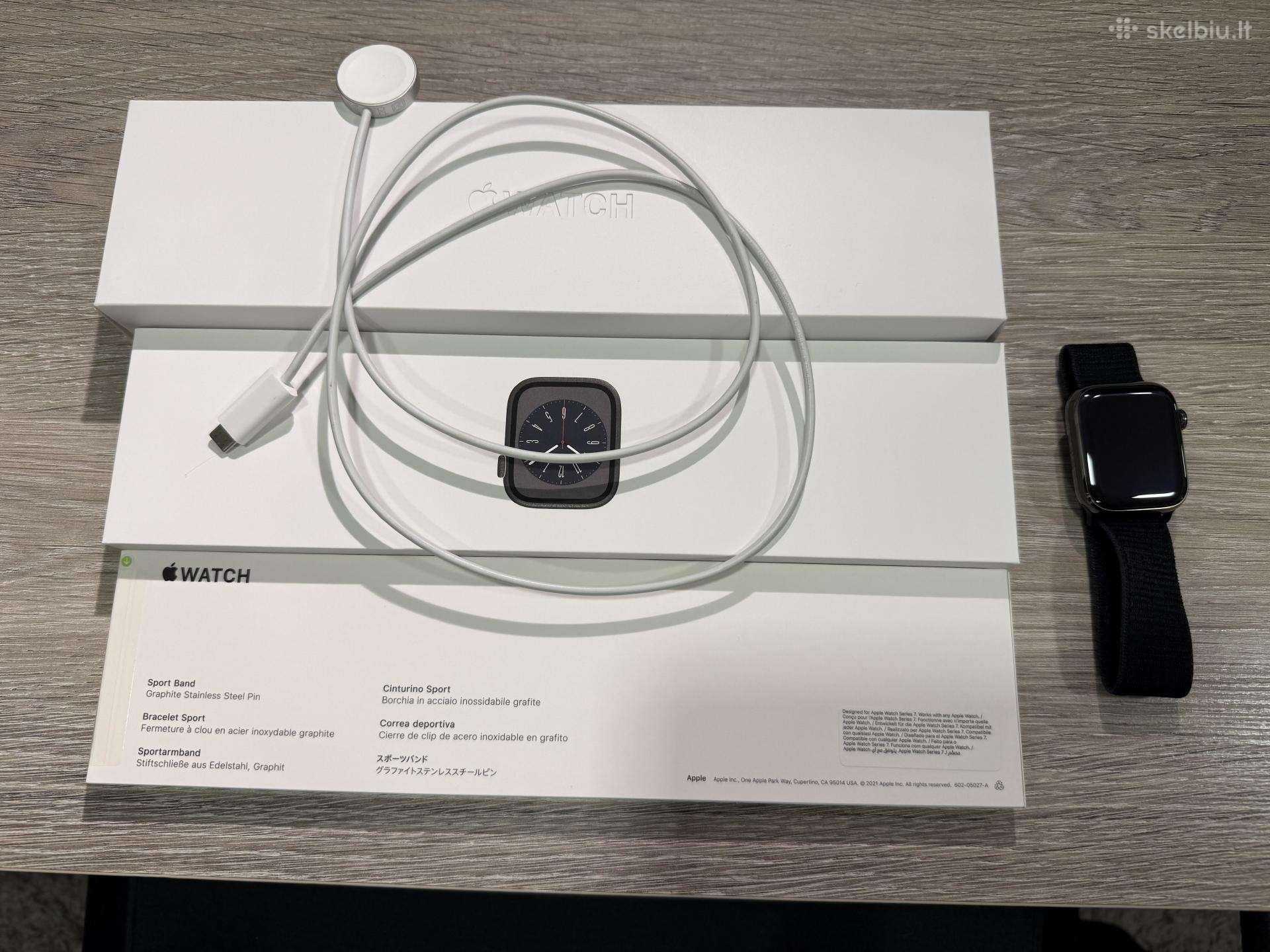 Apple watch 8 stainless steel 46mm