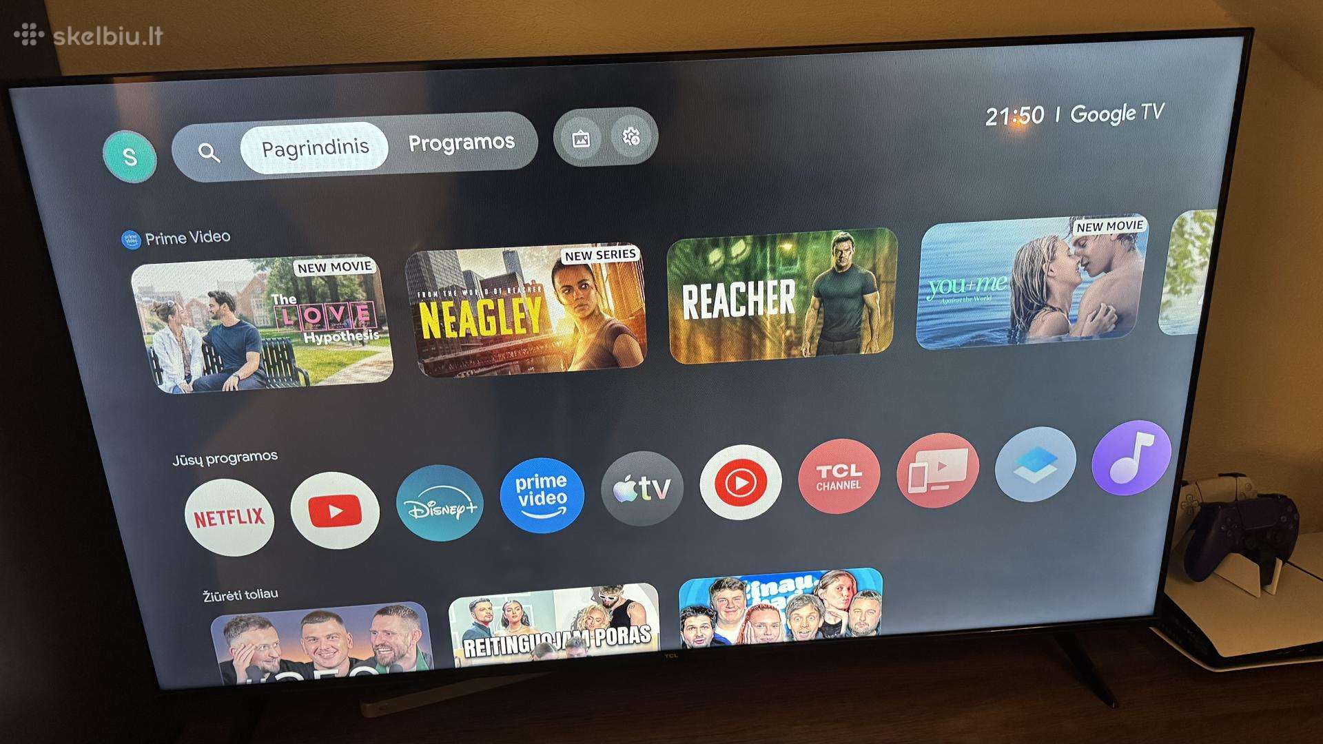 Tcl televizorius